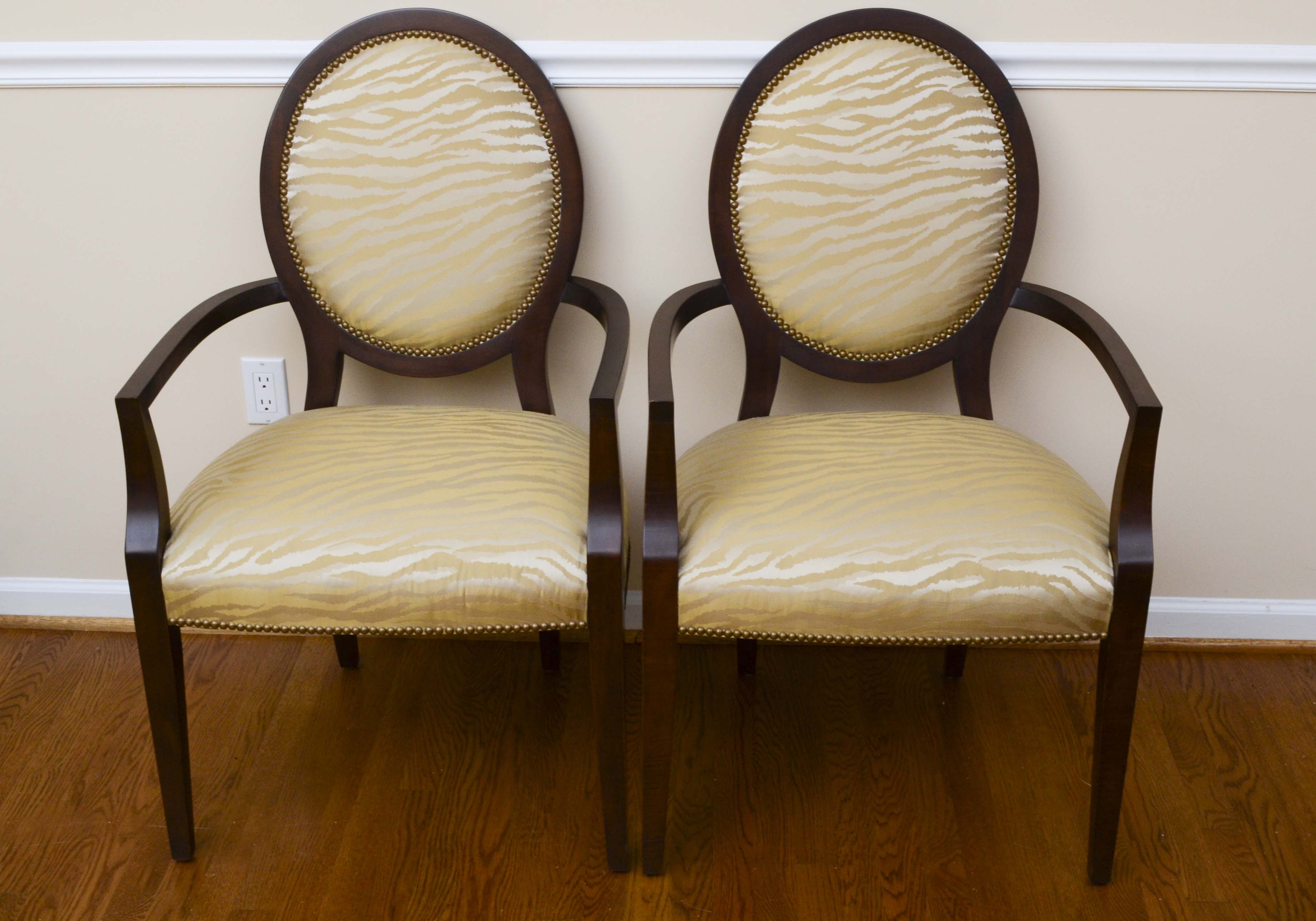 Eight E.J. Victor Dining Chairs