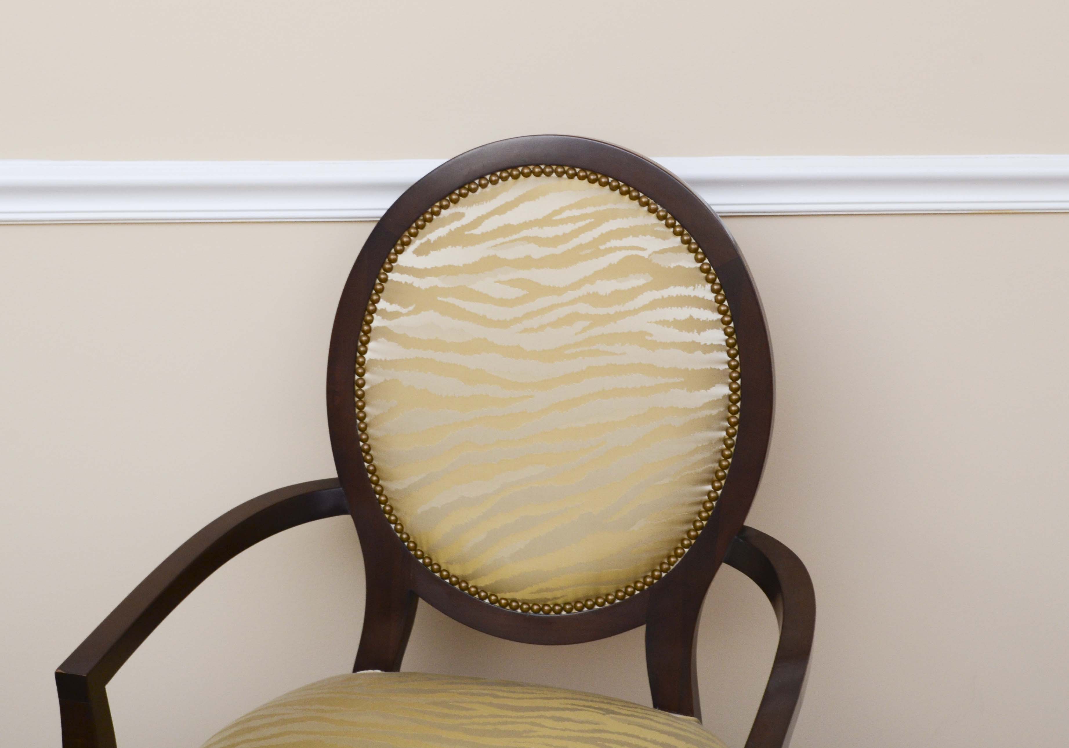 Eight E.J. Victor Dining Chairs