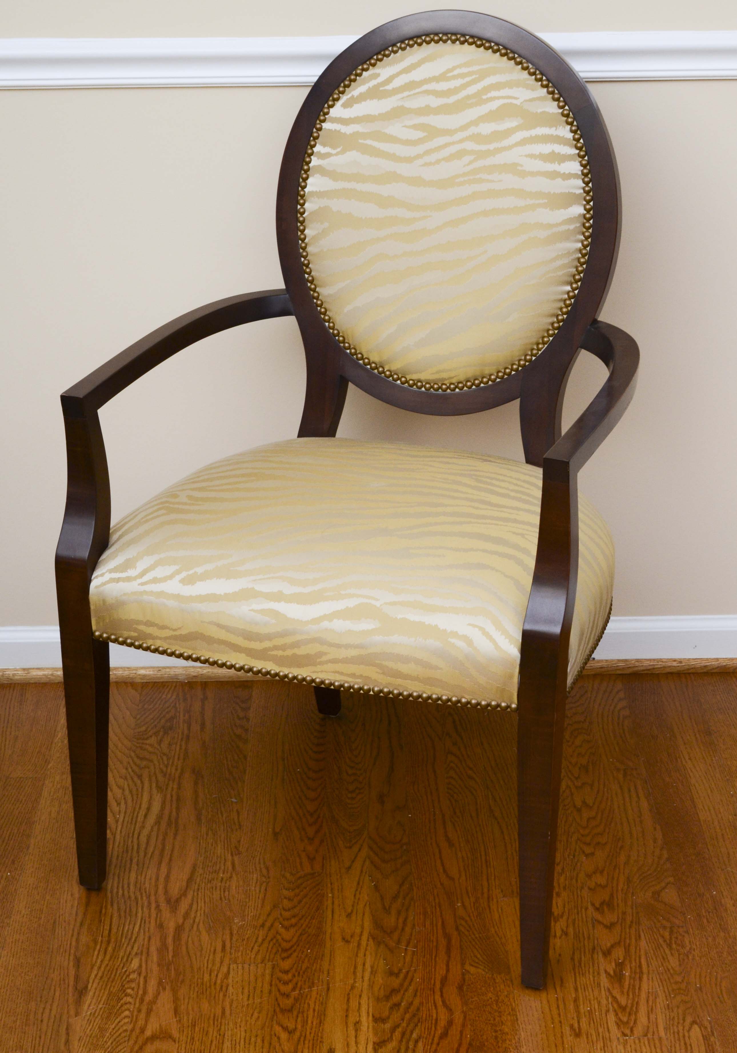 Eight E.J. Victor Dining Chairs
