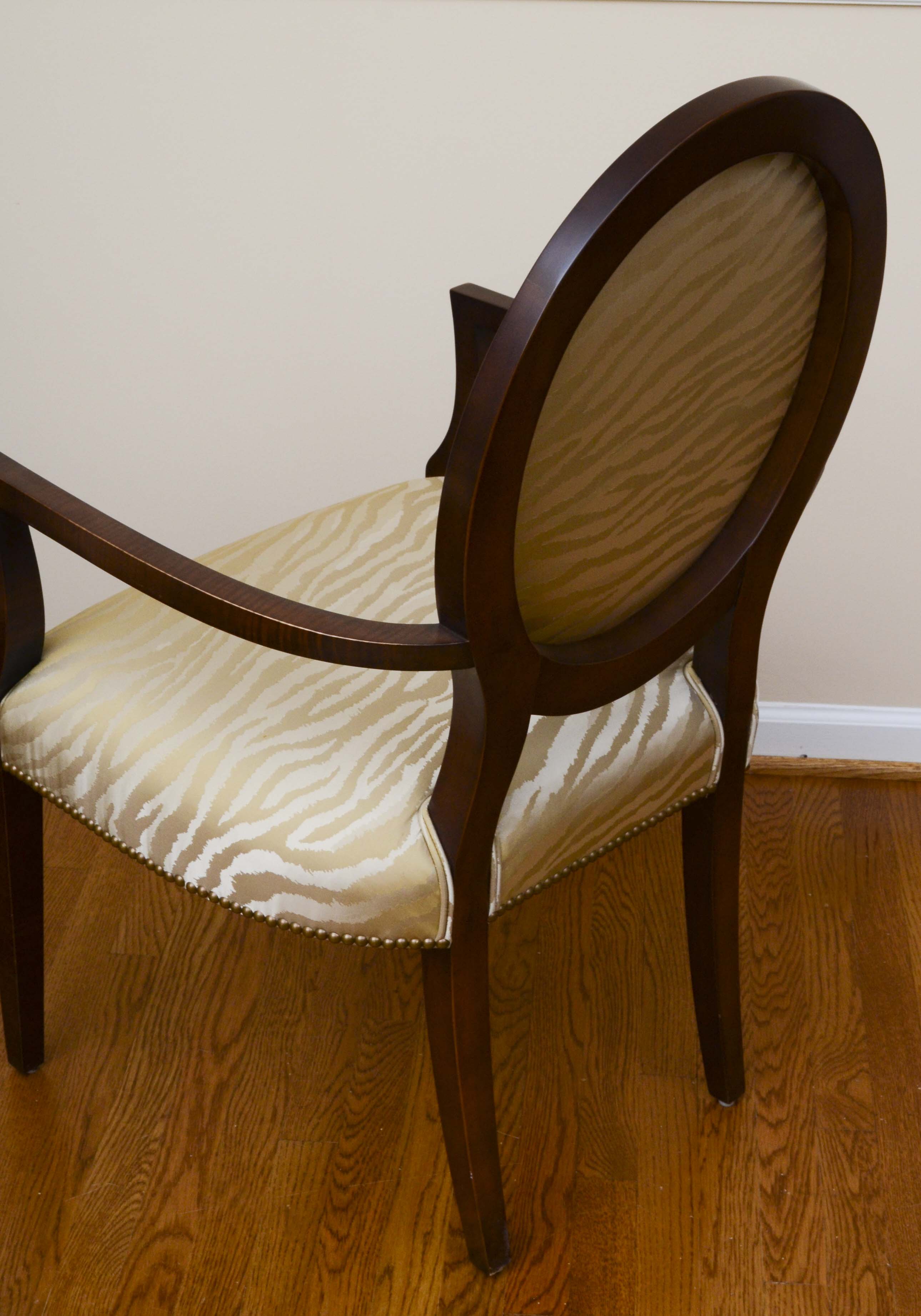 Eight E.J. Victor Dining Chairs