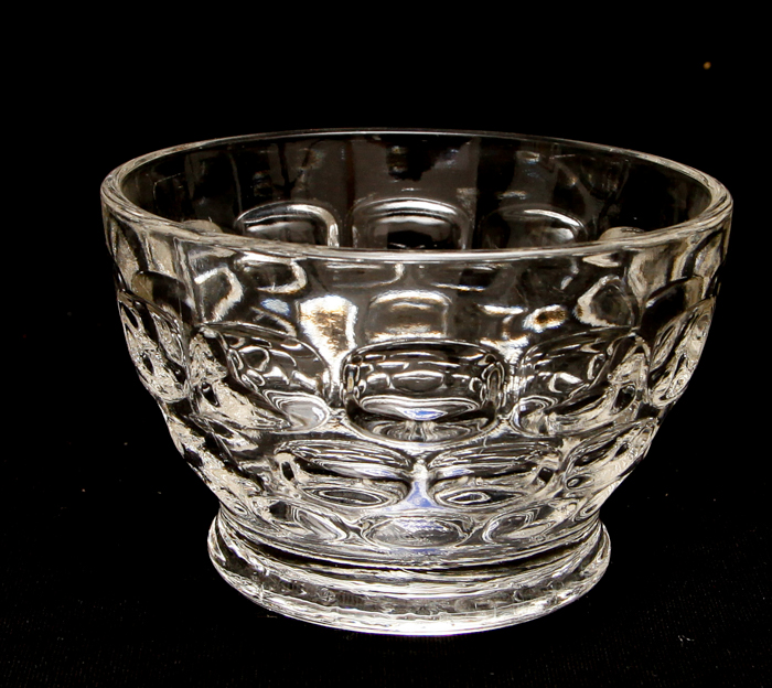 Collection of Vintage Heisey "Provincial" Glass Bowls and Saucers