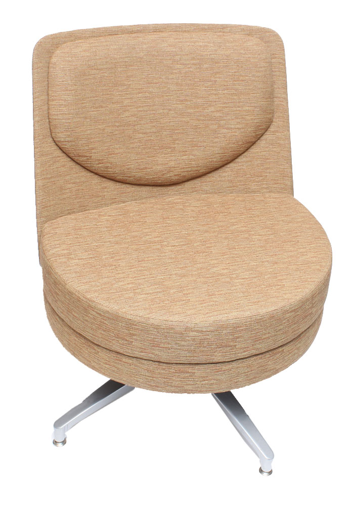 Pair of Mid-Century Modern Swivel Chairs