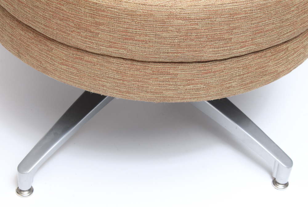 Pair of Mid-Century Modern Swivel Chairs