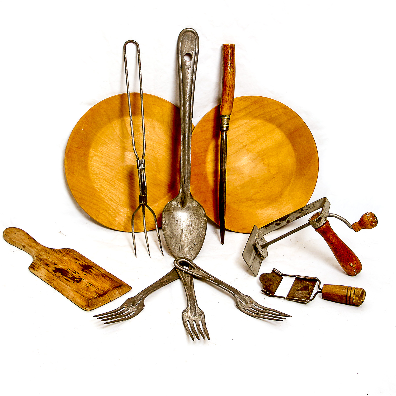 Collection of Vintage Kitchen Utensils