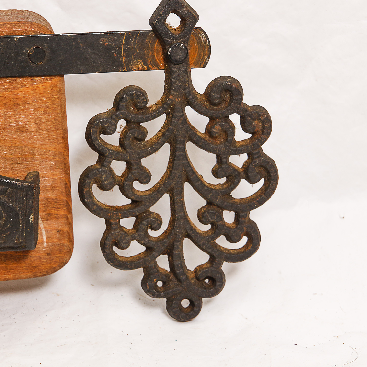 Collection of Vintage Stove Items and Match Holder