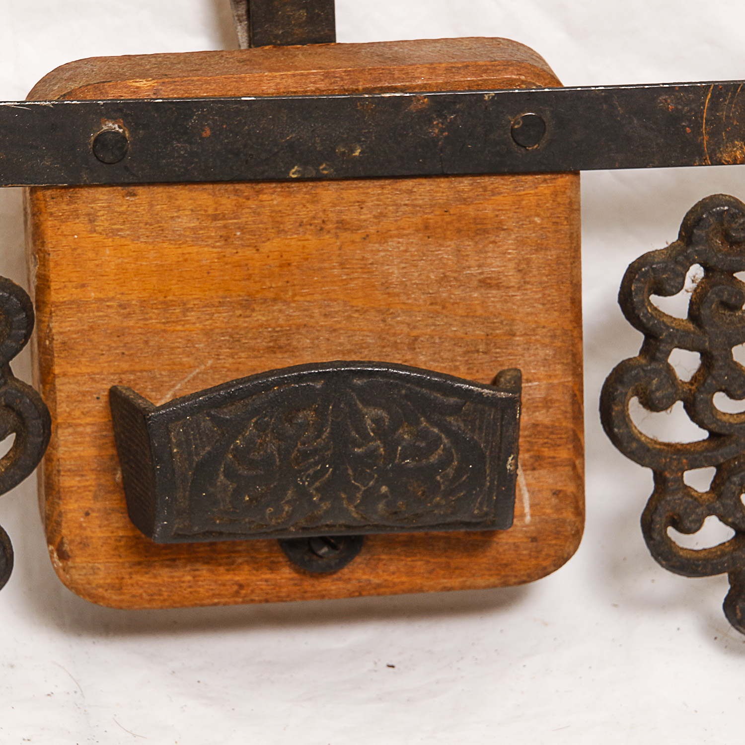 Collection of Vintage Stove Items and Match Holder