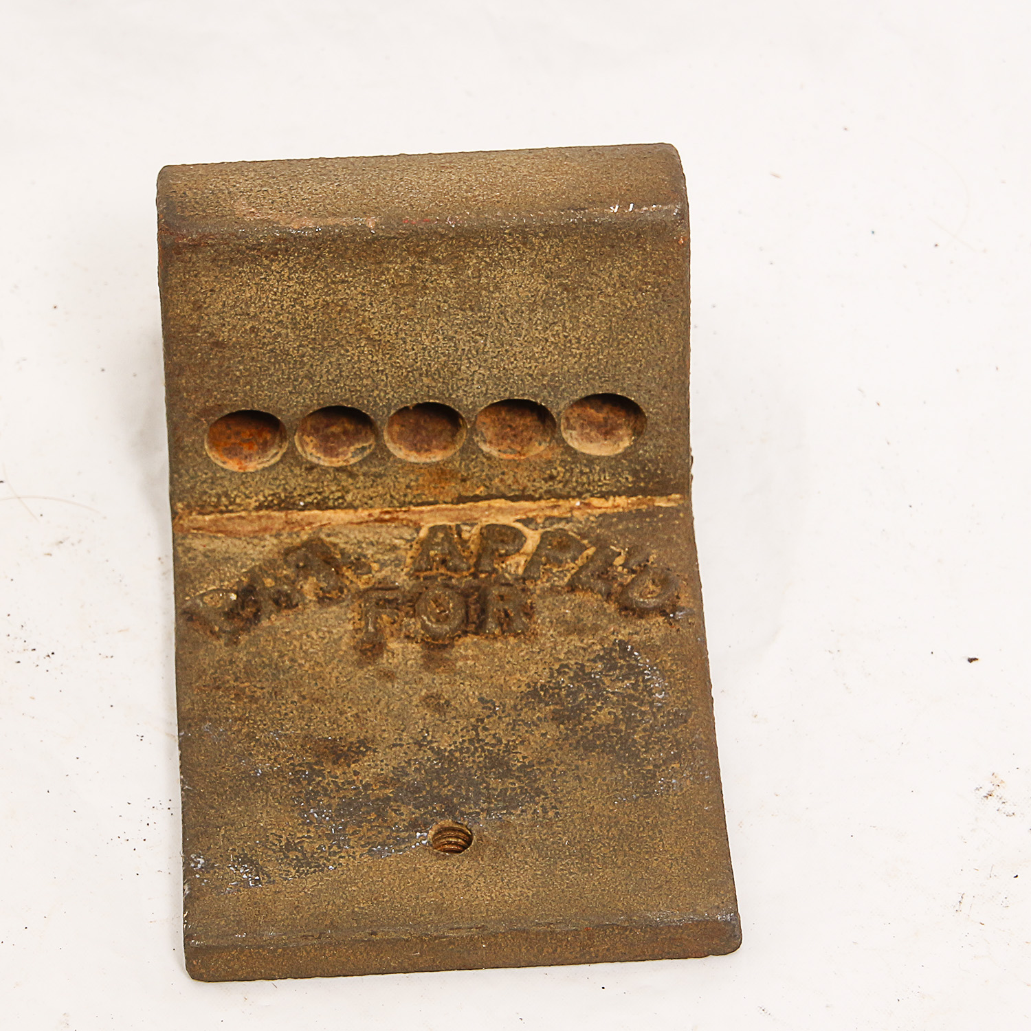 Collection of Vintage Stove Items and Match Holder