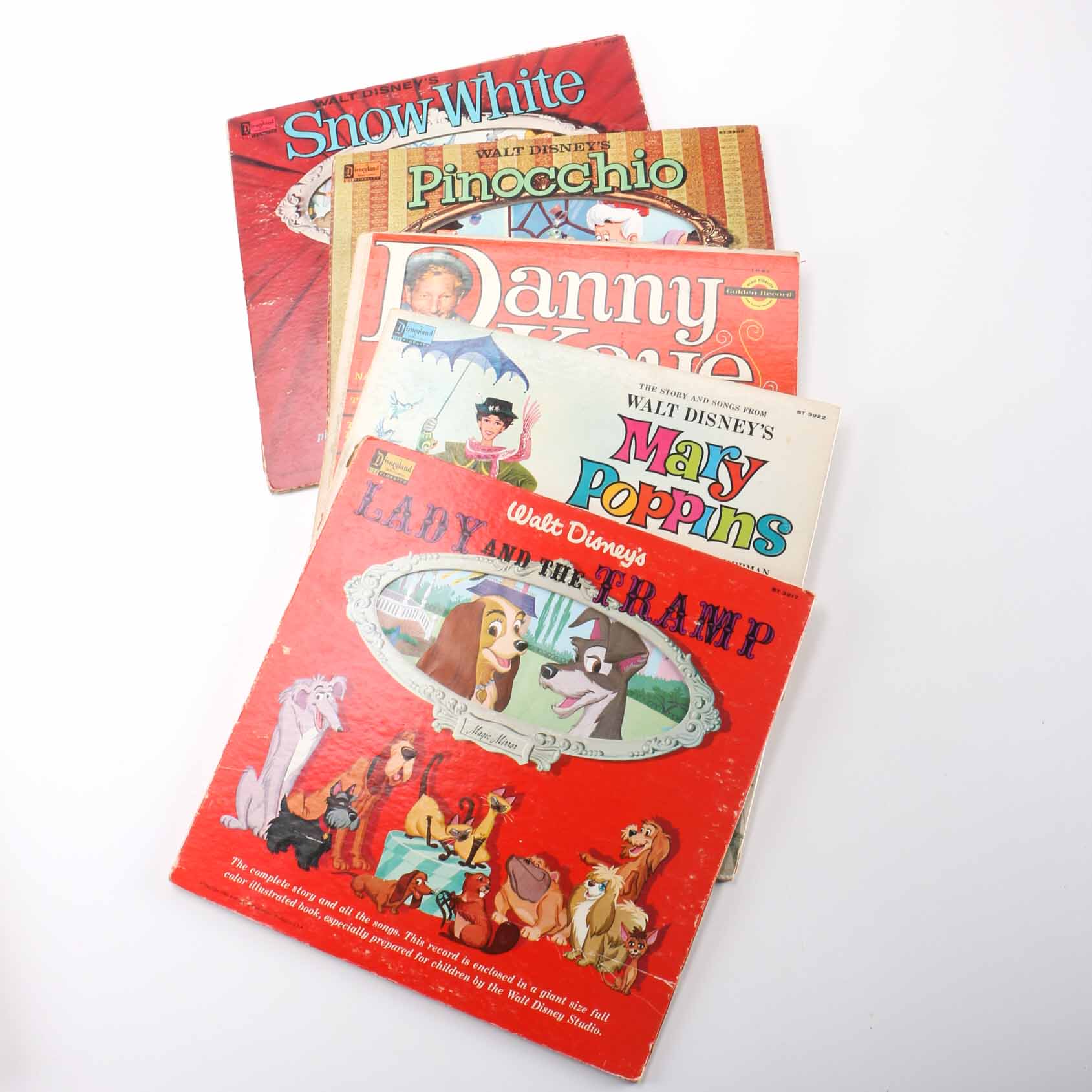 Vintage Records Featuring Walt Disney Soundtracks