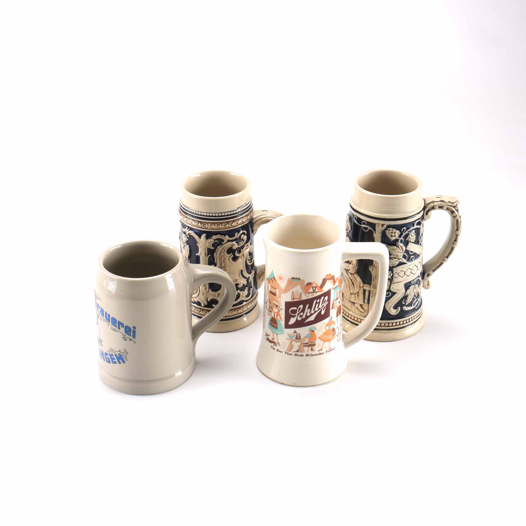 German Beer Steins featuring Marzi & Remy