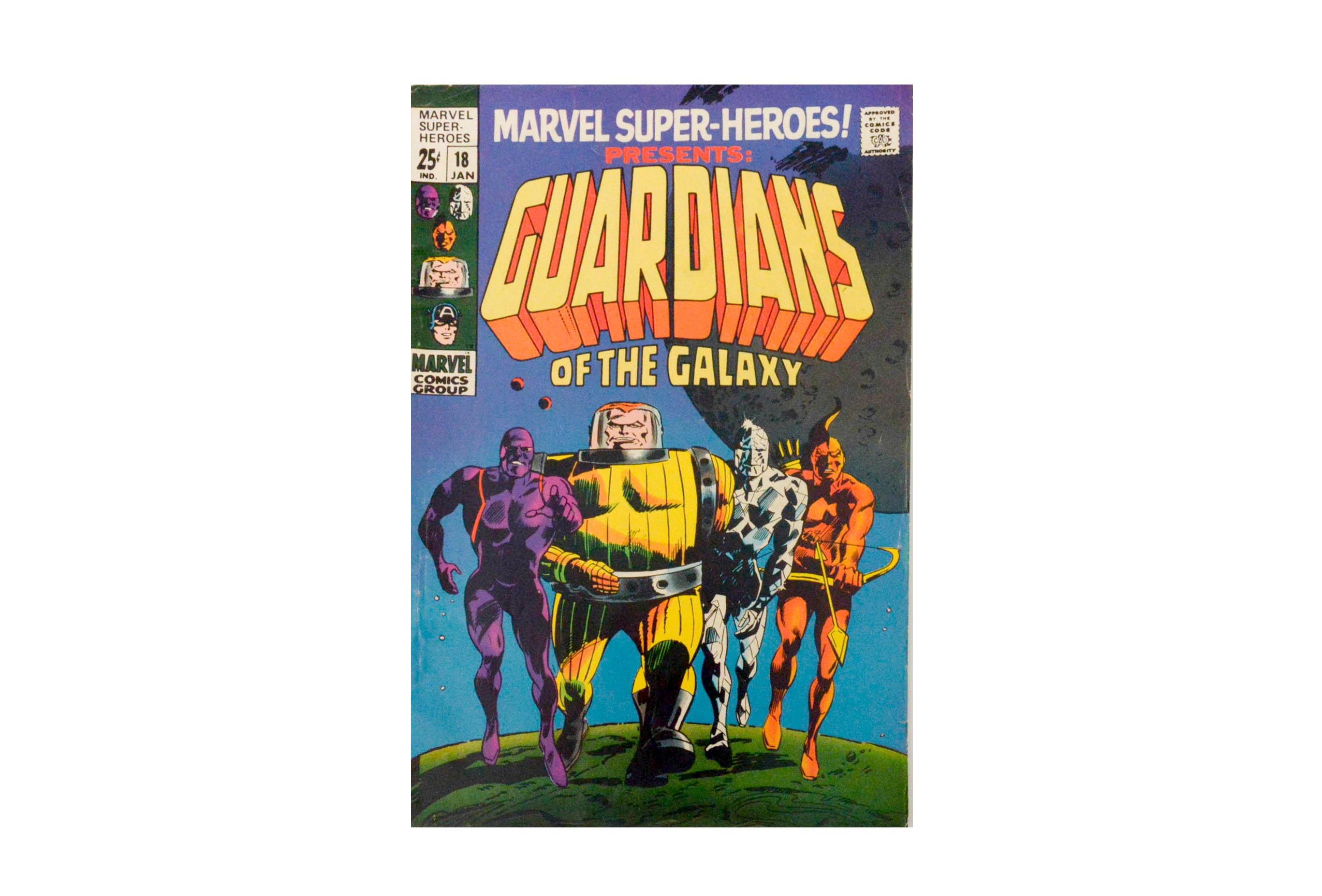 1969 "Marvel Super-Heroes Presents: Guardians of the Galaxy" Comic Book