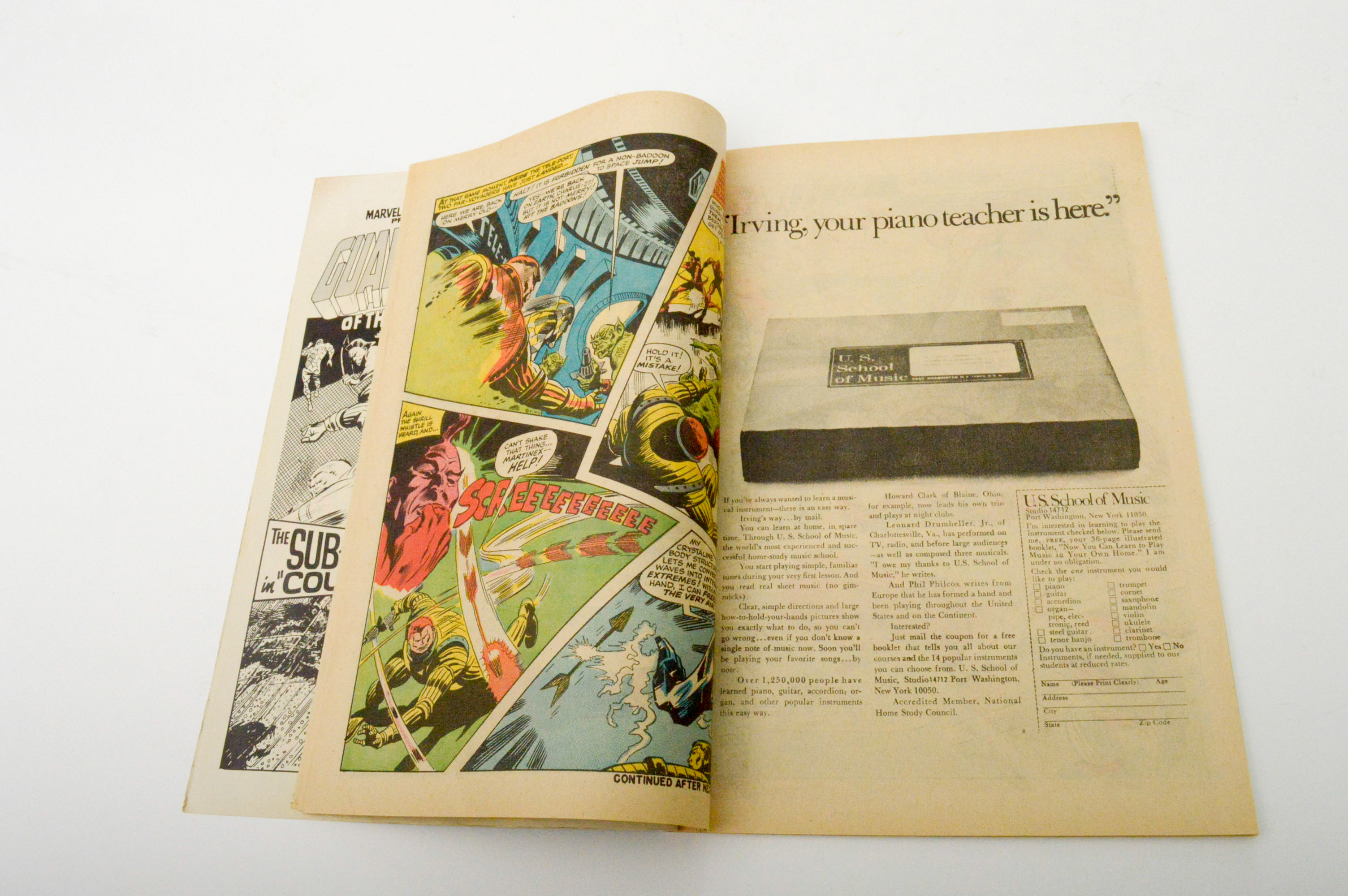 1969 "Marvel Super-Heroes Presents: Guardians of the Galaxy" Comic Book