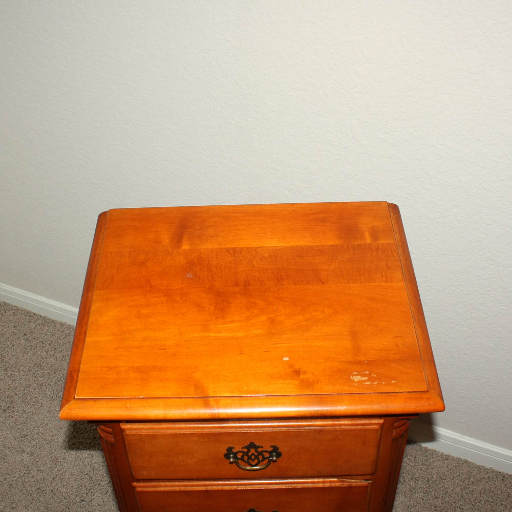Vintage Kling Maple Nightstand