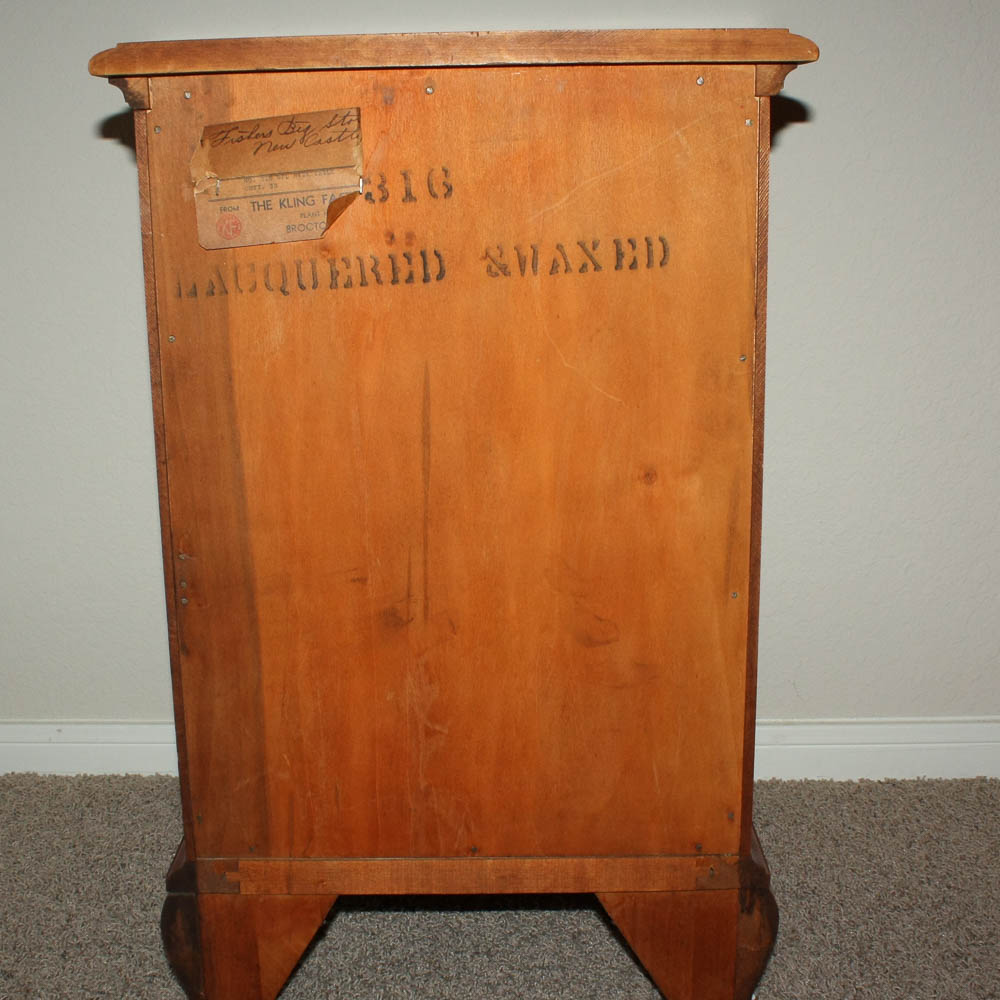 Vintage Kling Maple Nightstand