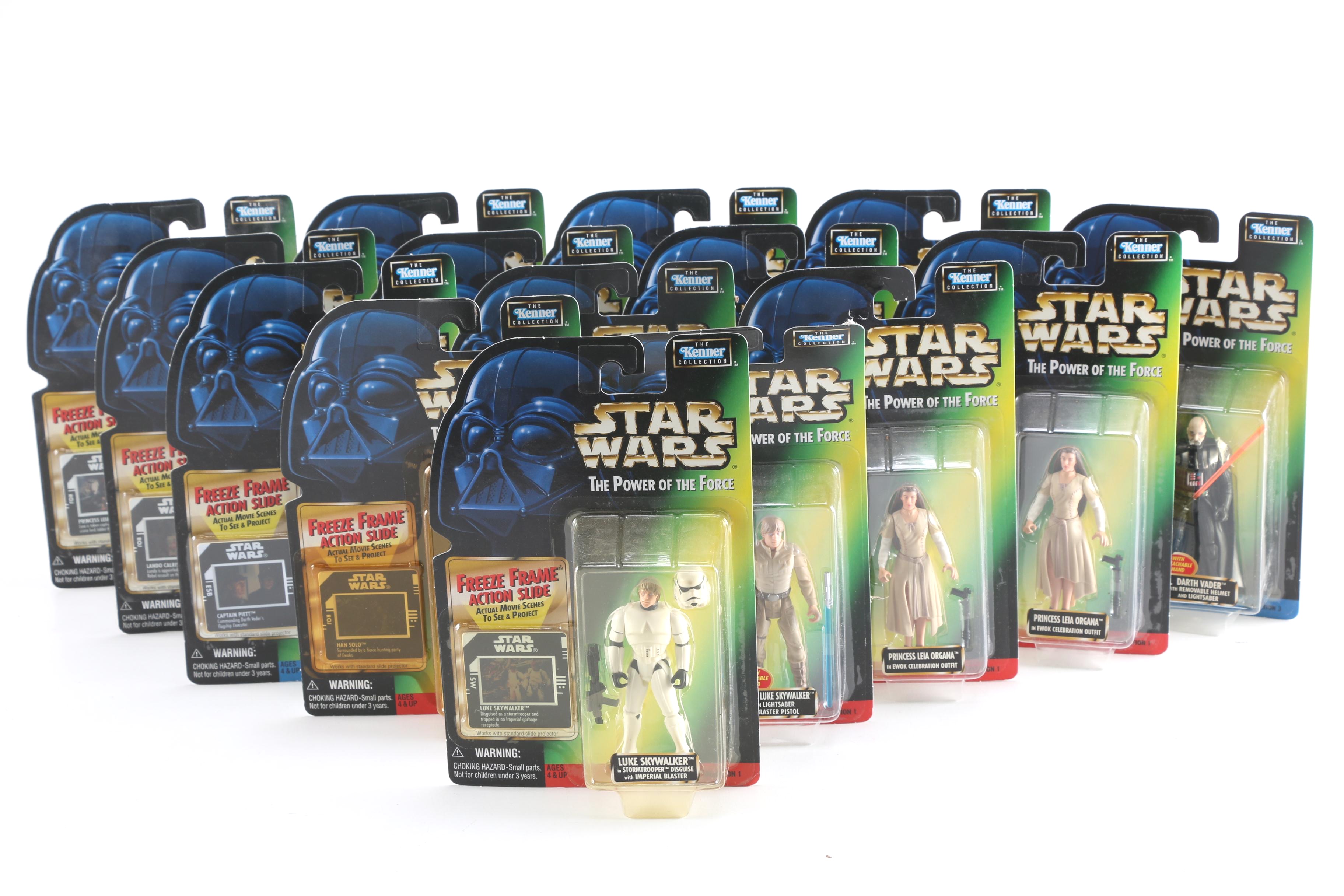 Unopened Kenner Star Wars Figurines from the Late 90s