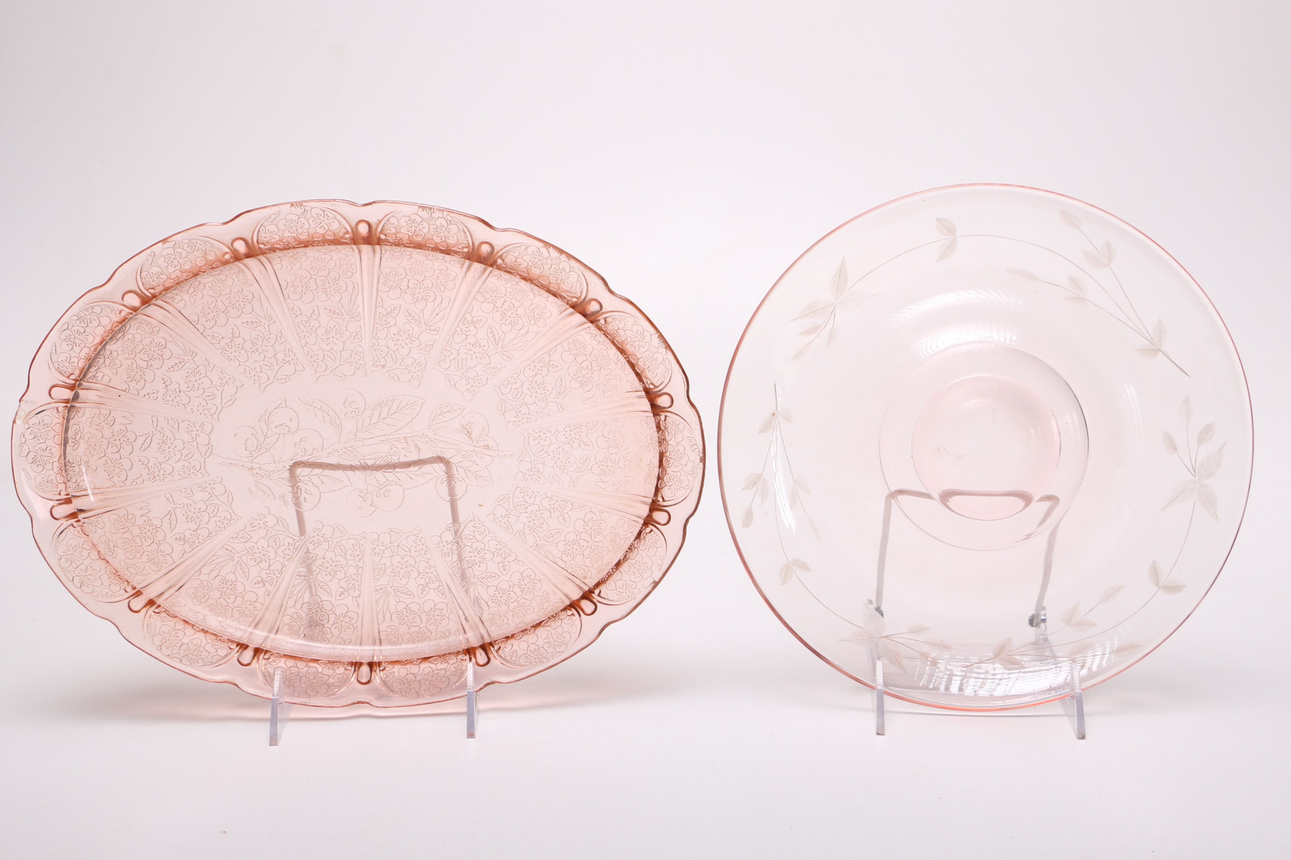 Pink Depression Glass