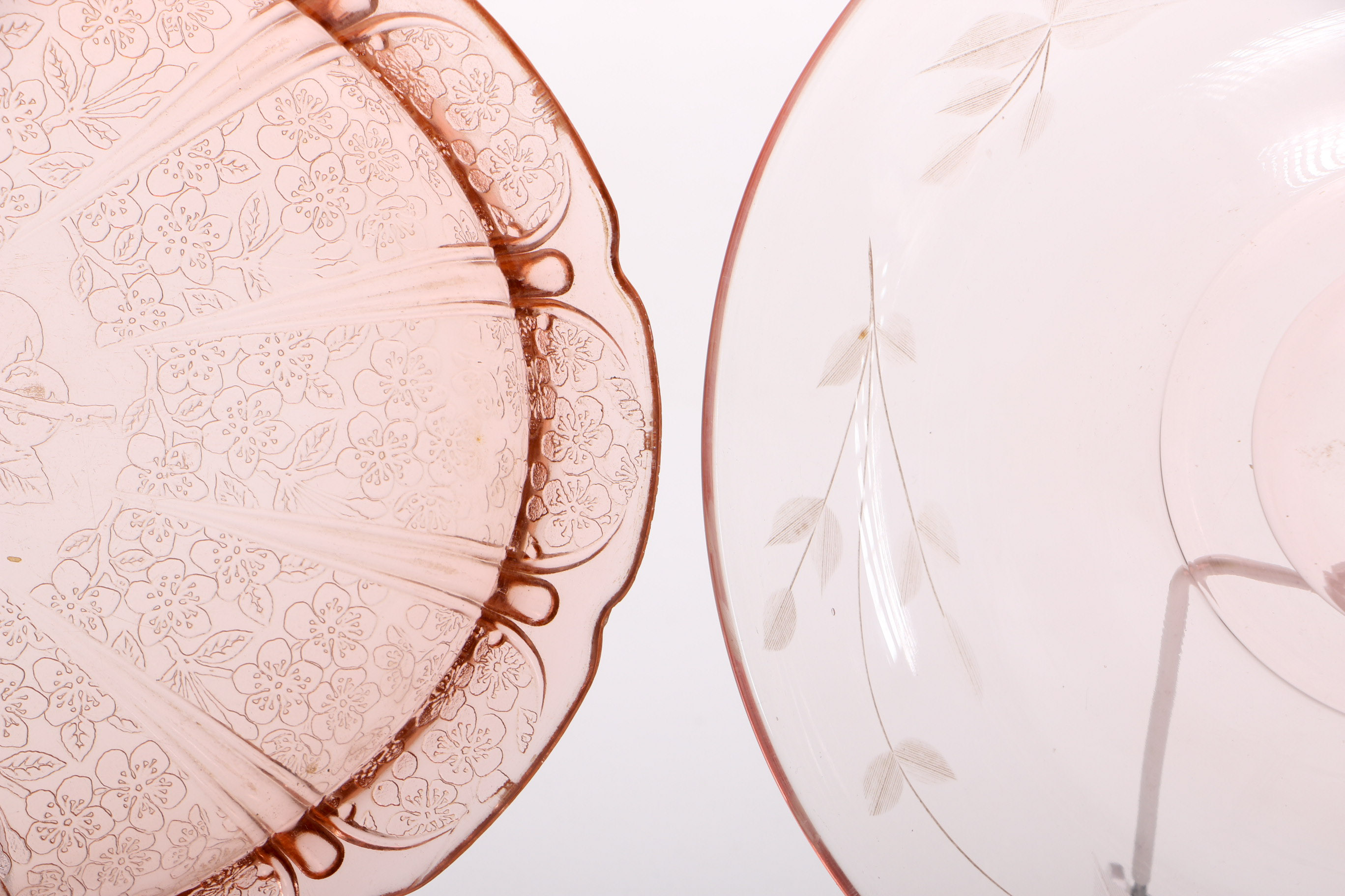 Pink Depression Glass