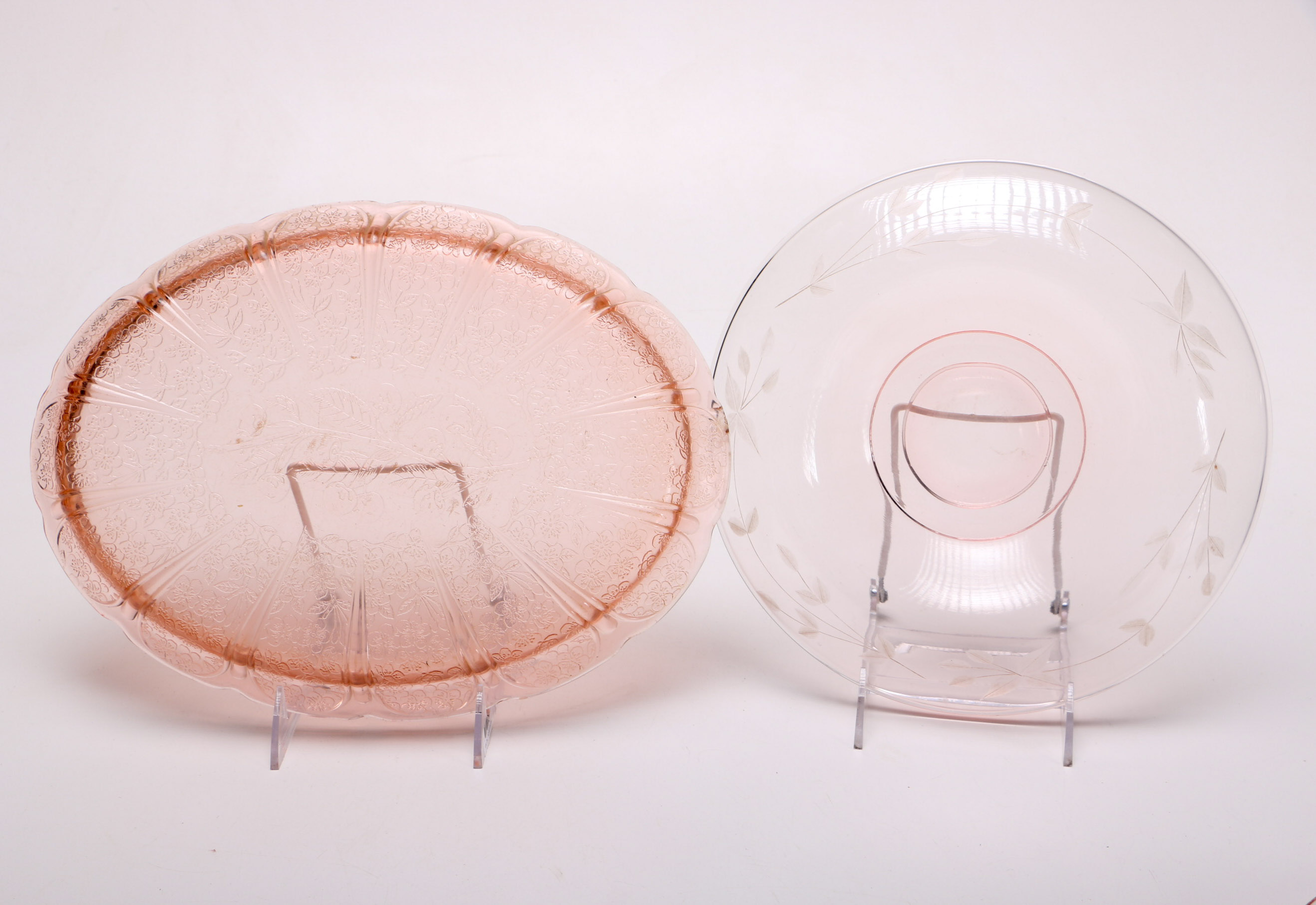 Pink Depression Glass