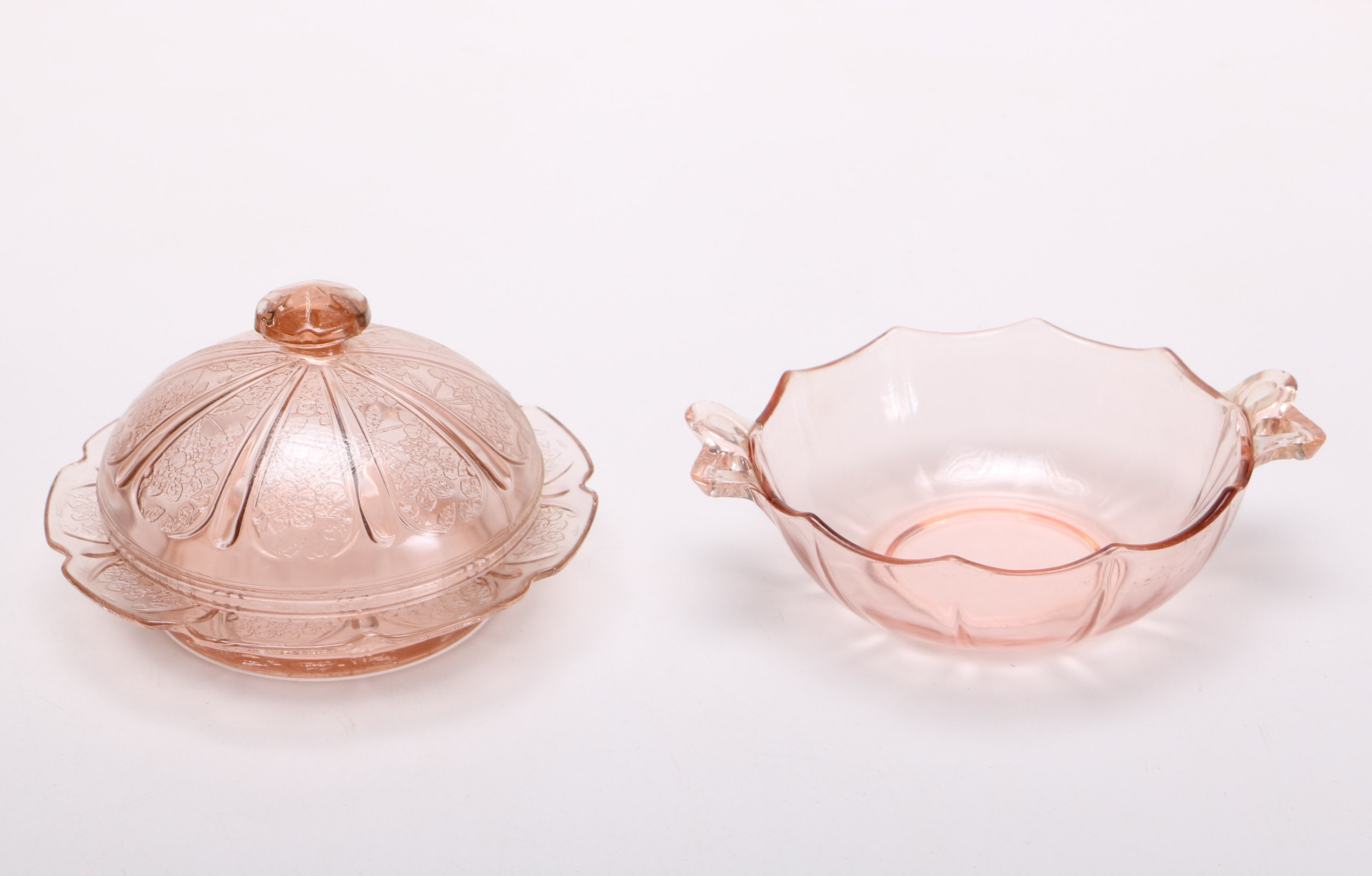 Pink Depression Glass