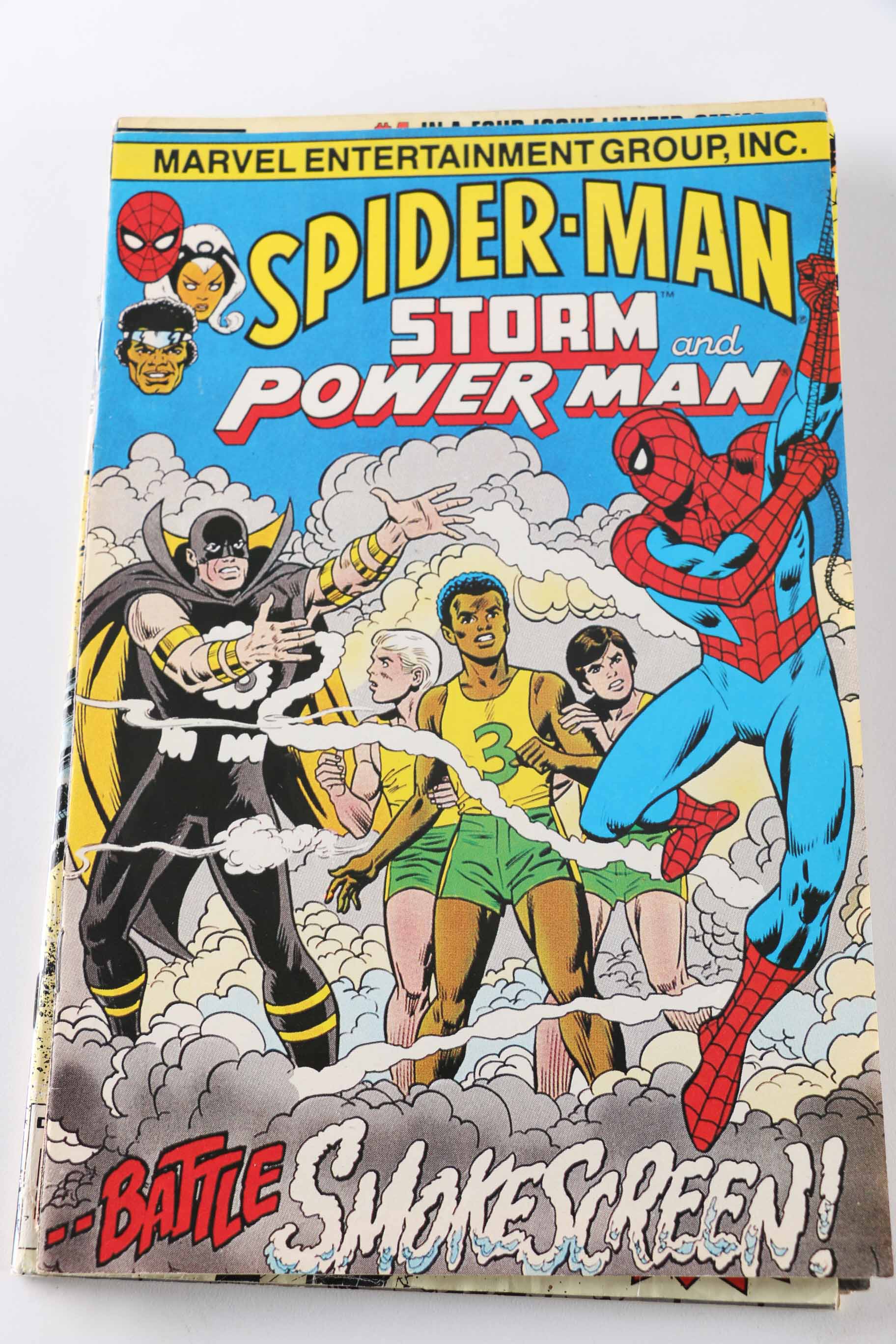 Assorted Modern Age Comics Featuring 1st issue from 1990 "Spider-Man" Series