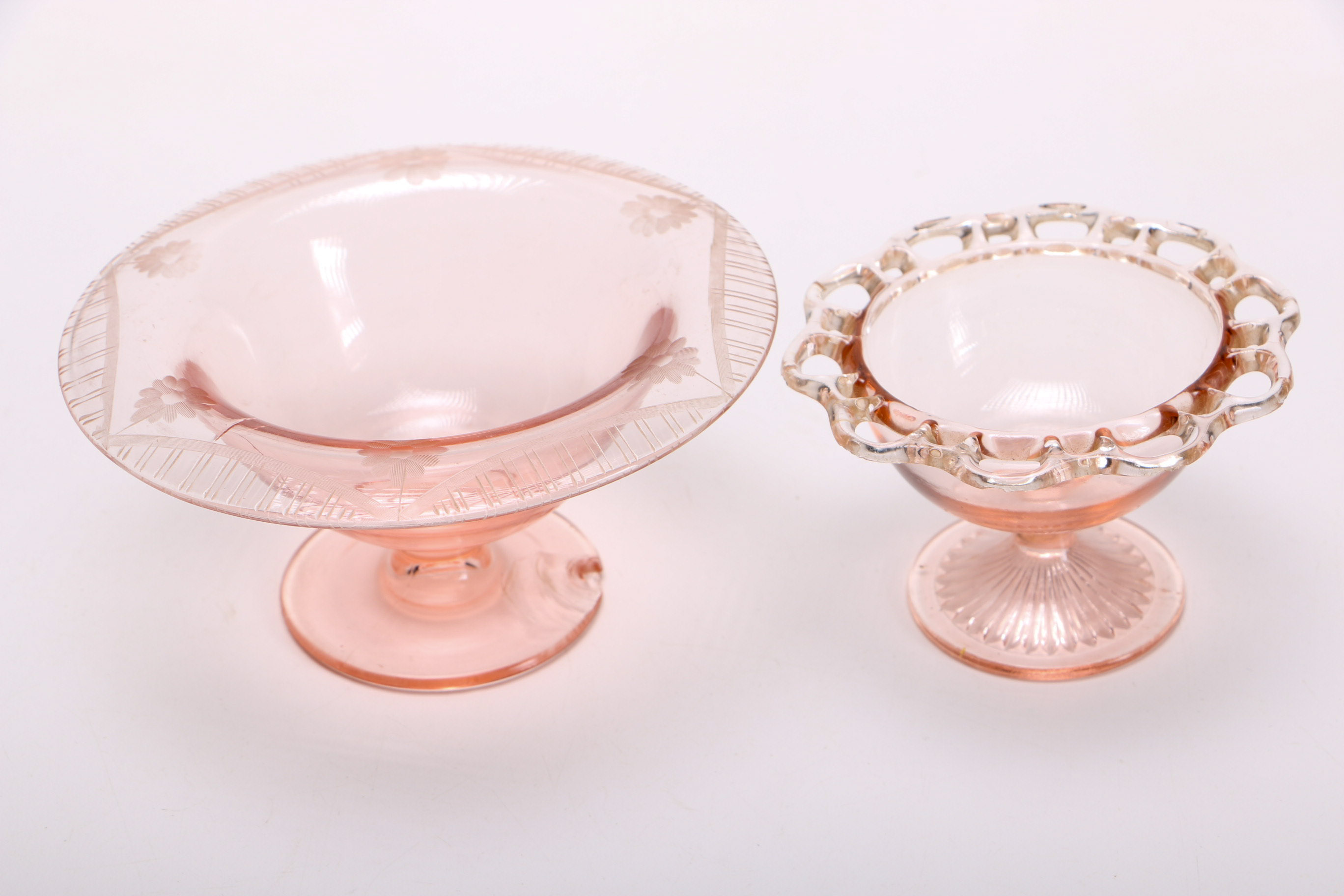 Pink Depression Glass