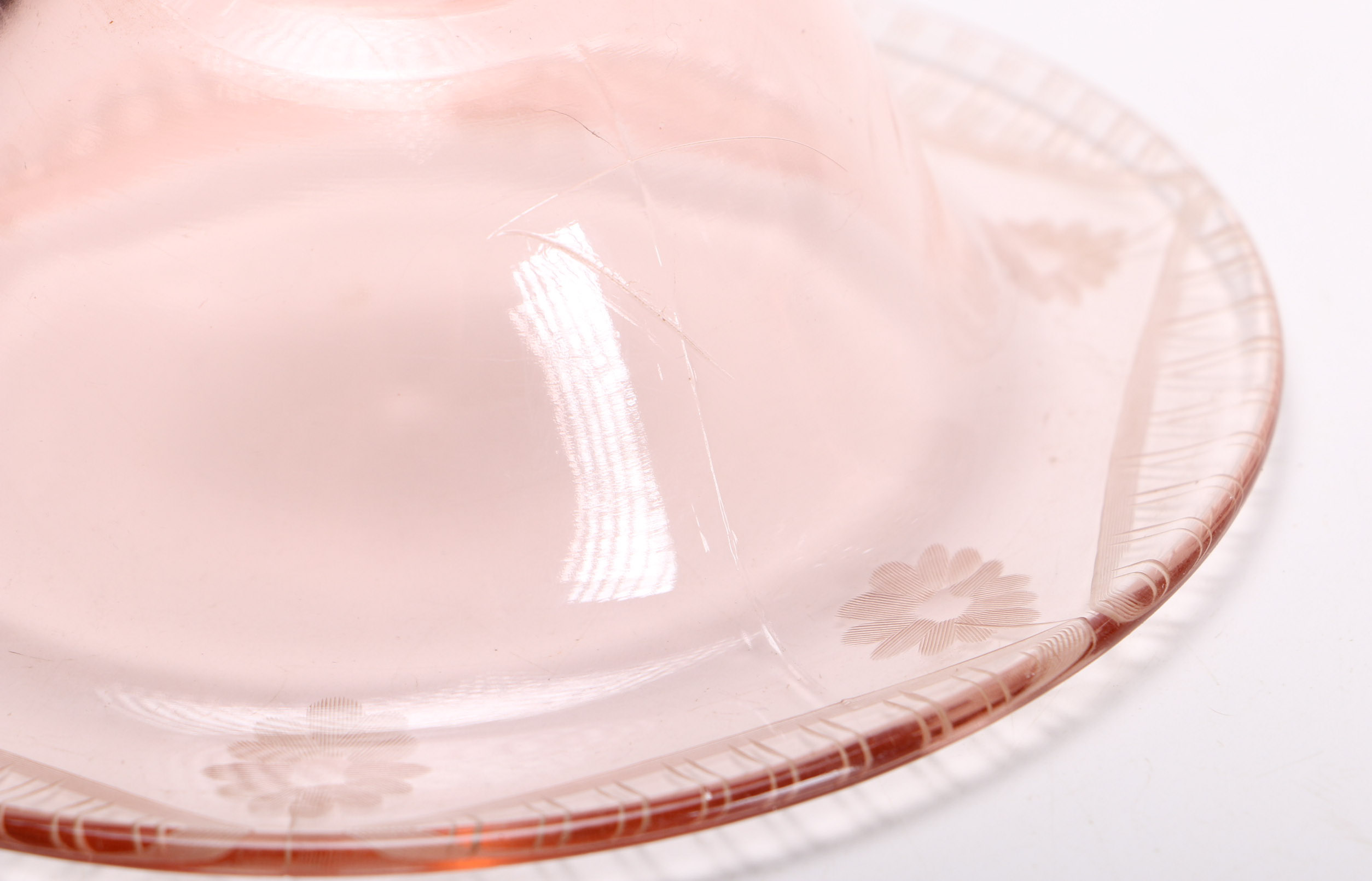 Pink Depression Glass