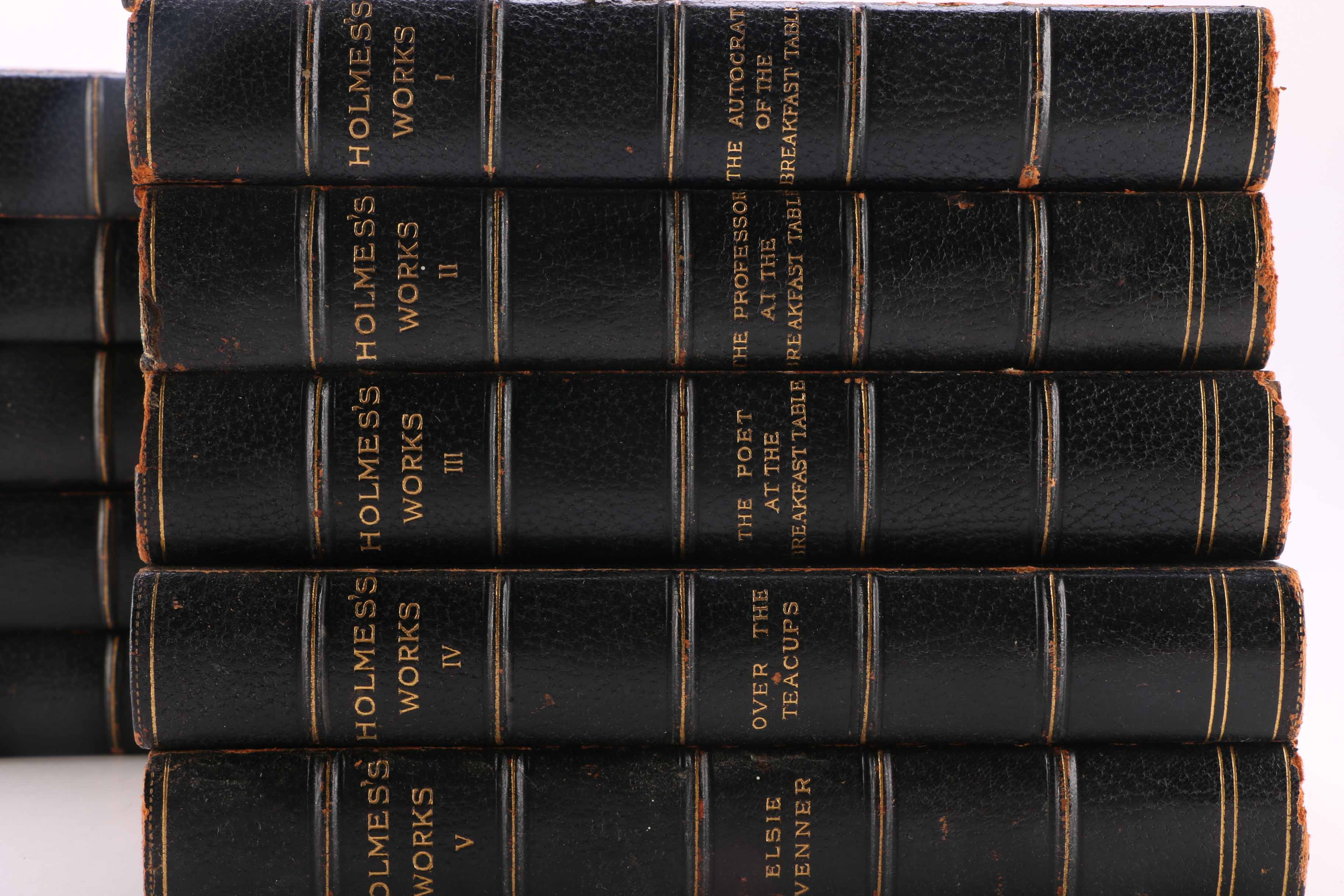 Fifteen-Volume Collection of the Work of Oliver Wendell Holmes