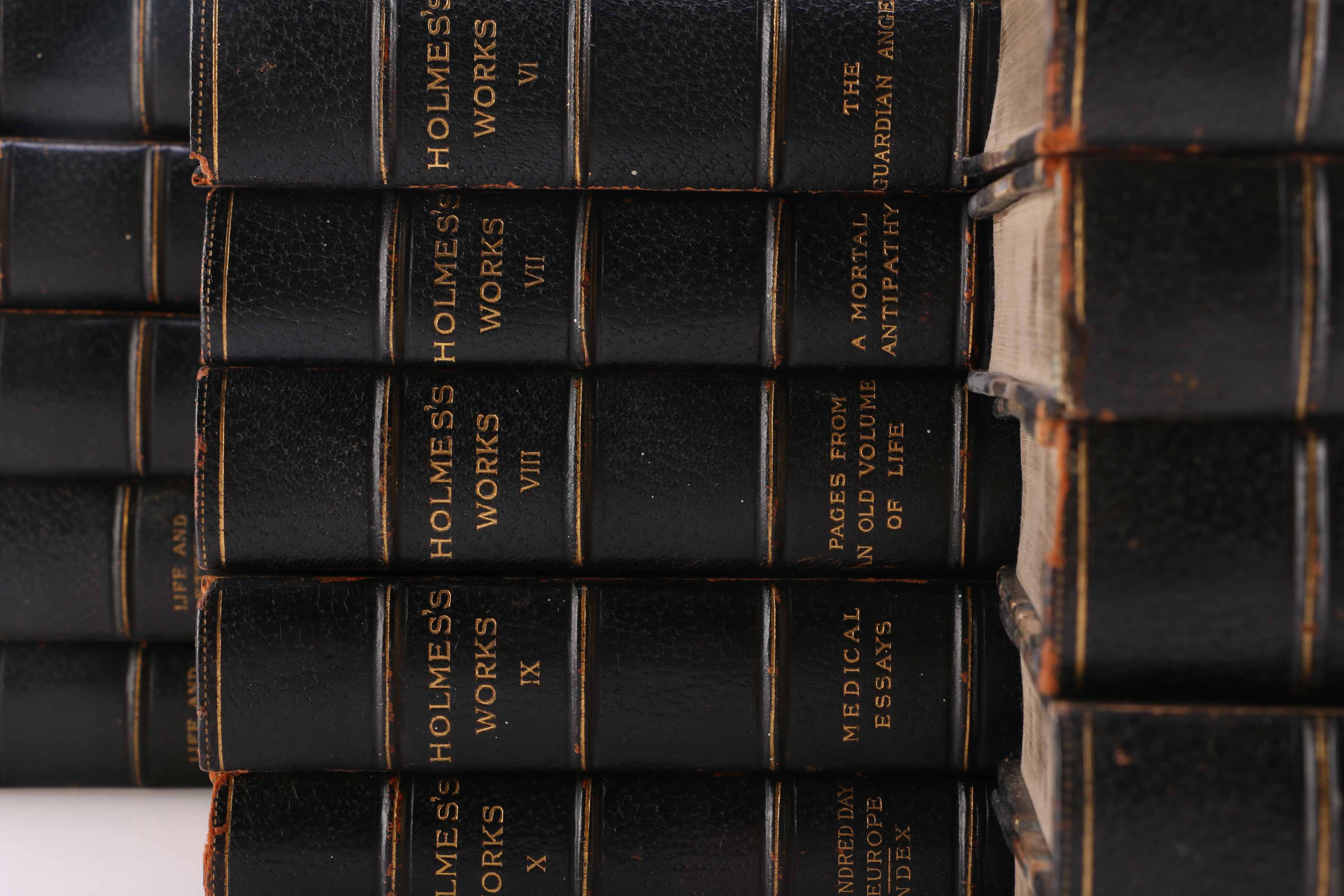 Fifteen-Volume Collection of the Work of Oliver Wendell Holmes