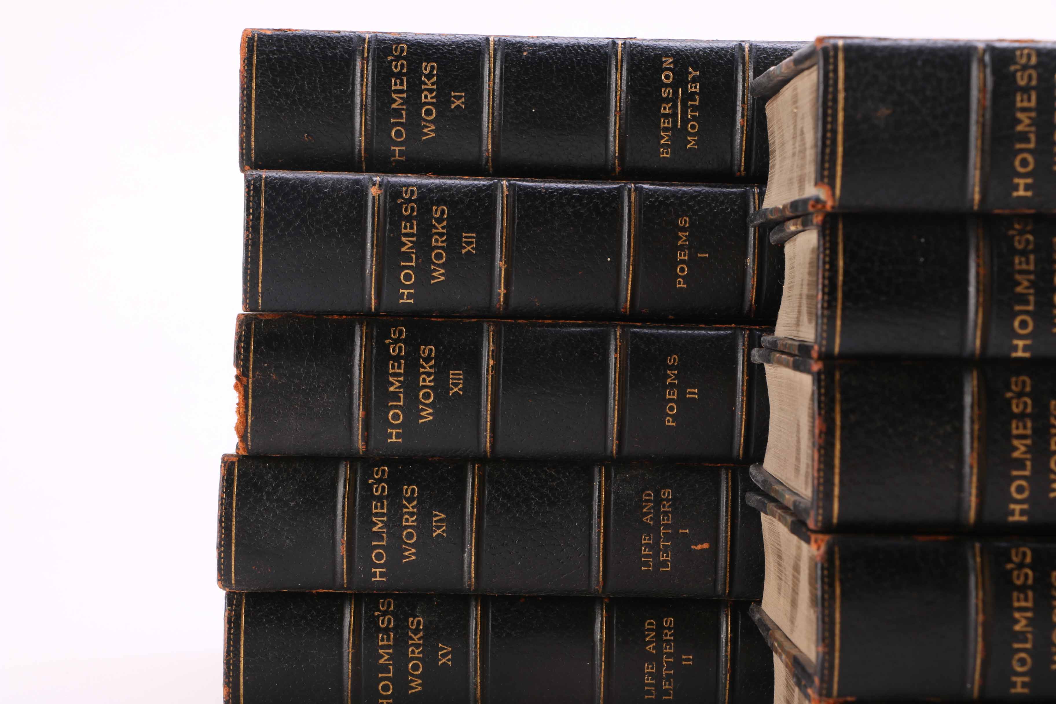 Fifteen-Volume Collection of the Work of Oliver Wendell Holmes