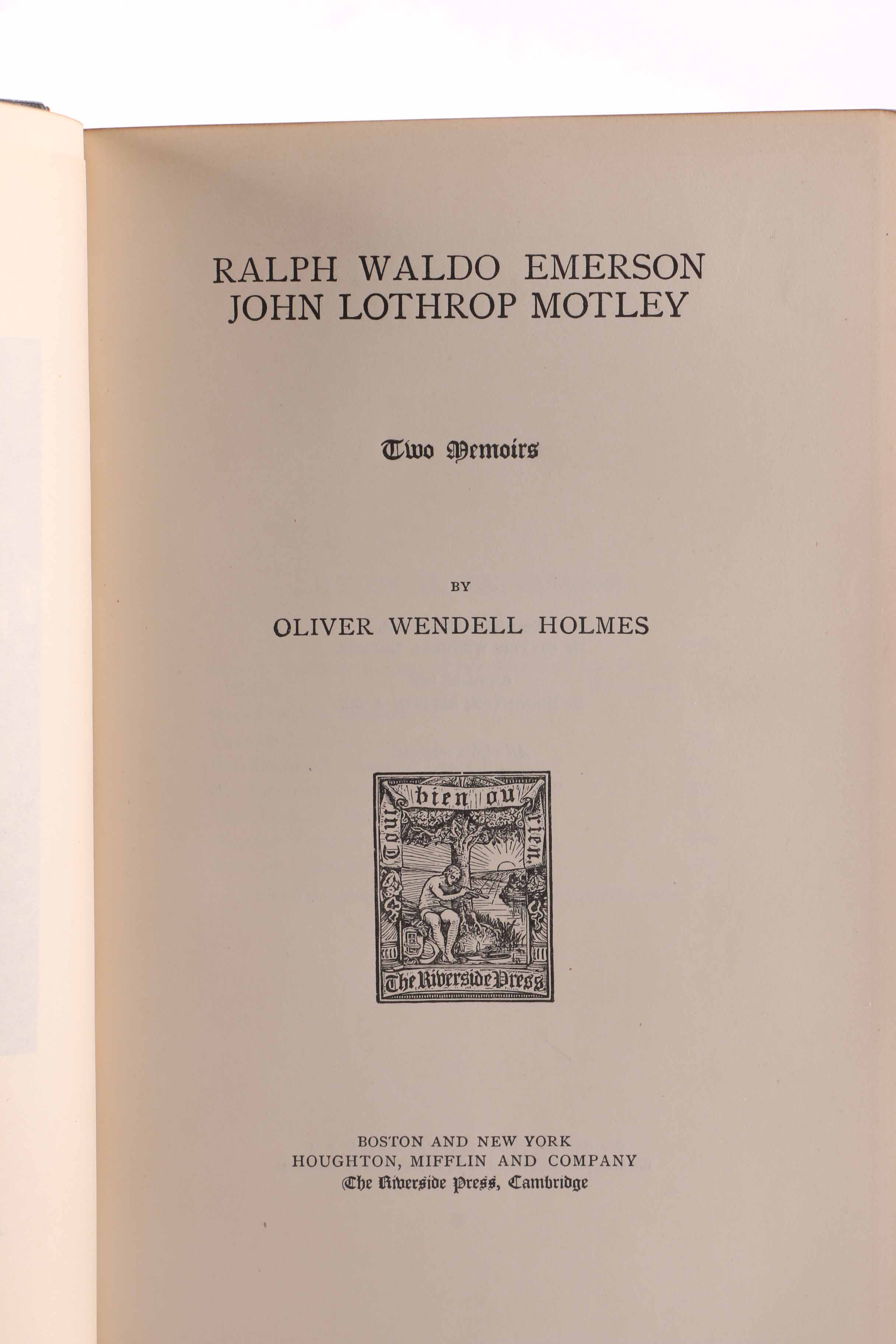 Fifteen-Volume Collection of the Work of Oliver Wendell Holmes