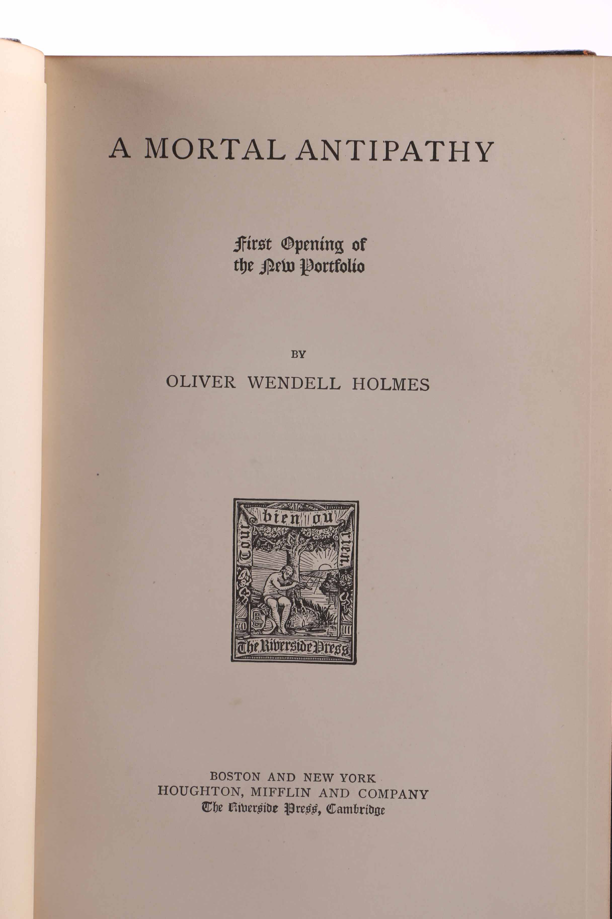 Fifteen-Volume Collection of the Work of Oliver Wendell Holmes