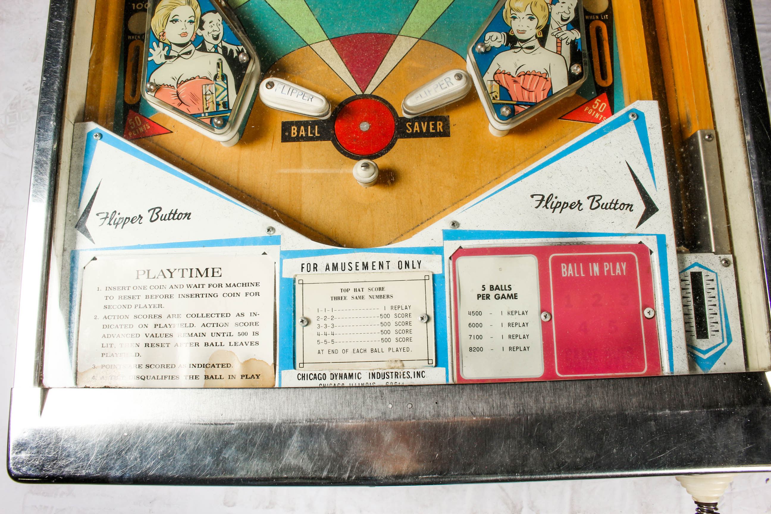 Playtime Pinball Machine