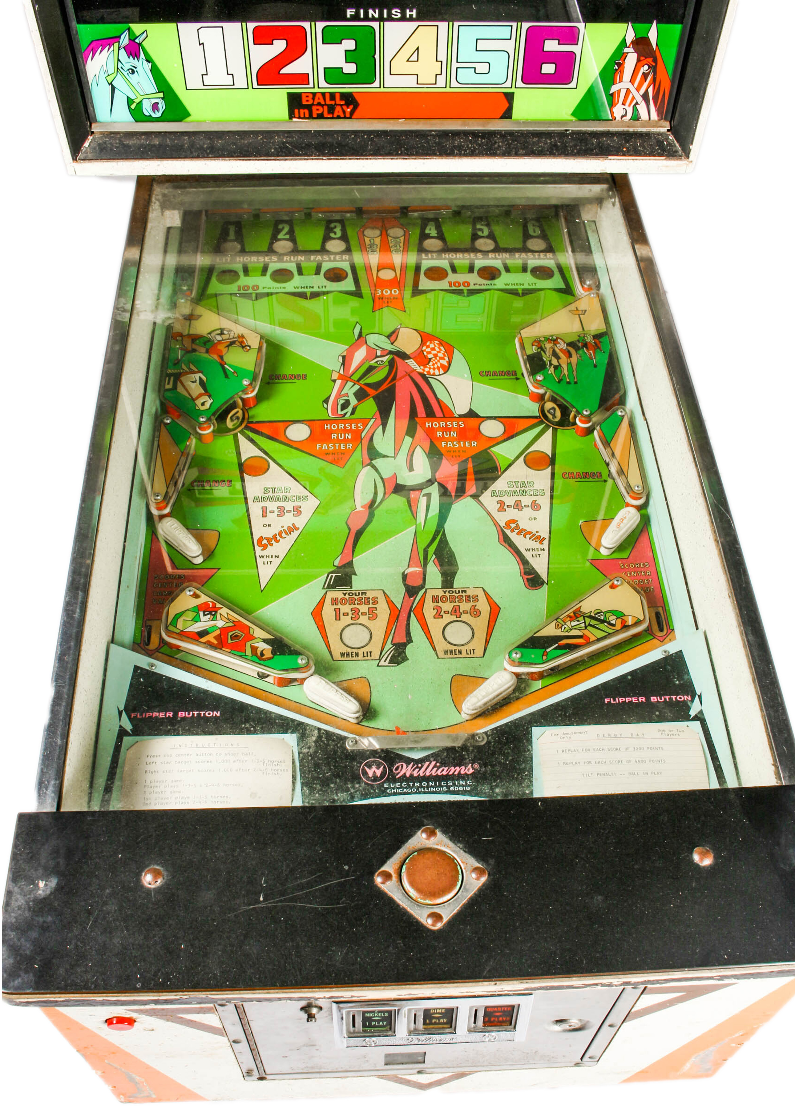 Derby Day Pinball Machine