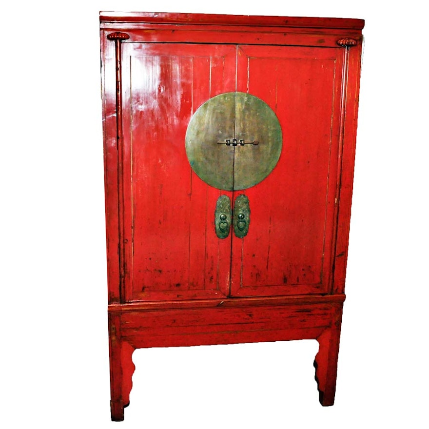 Antique Chinese Wedding Cabinet