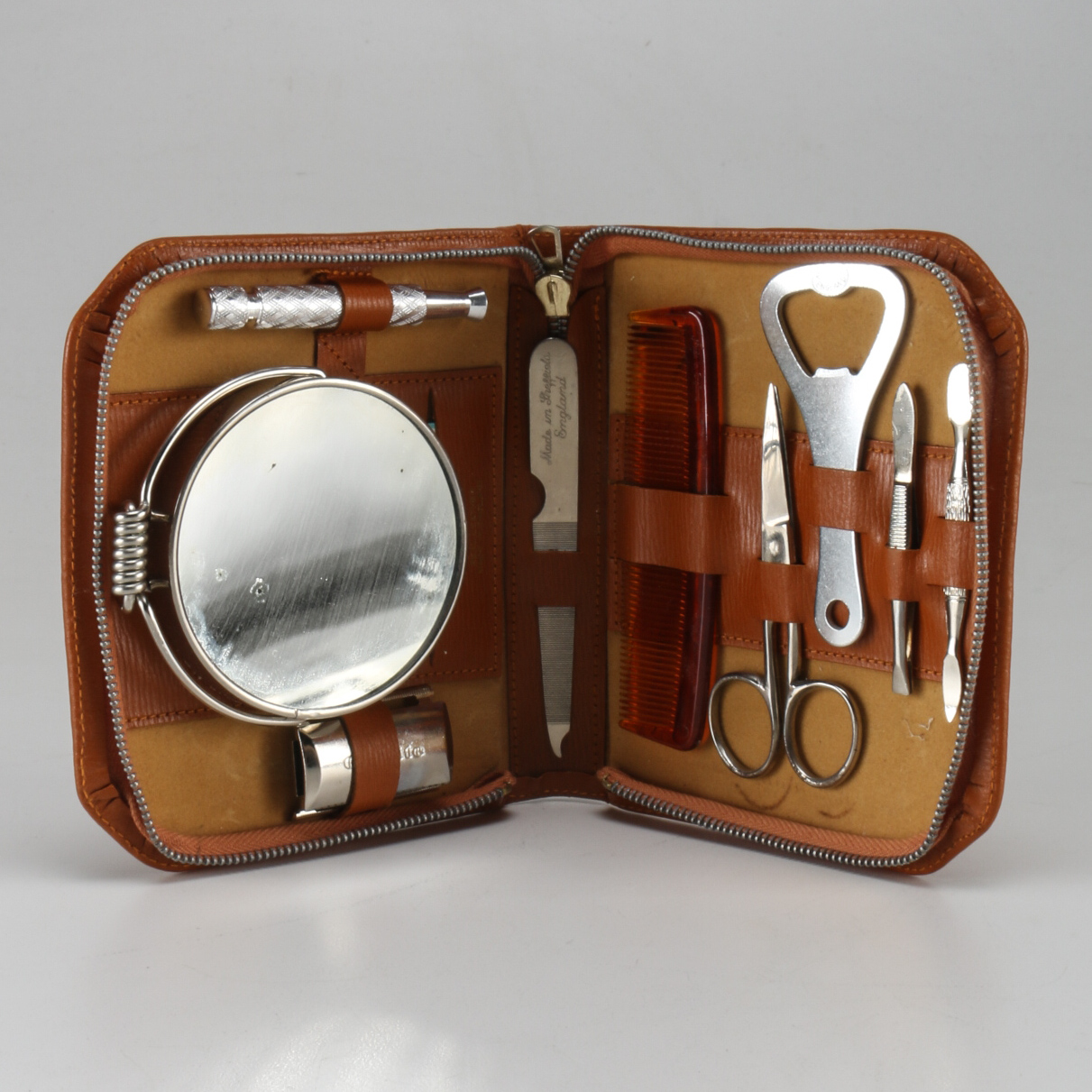 Vintage Men's Grooming Travel Kit