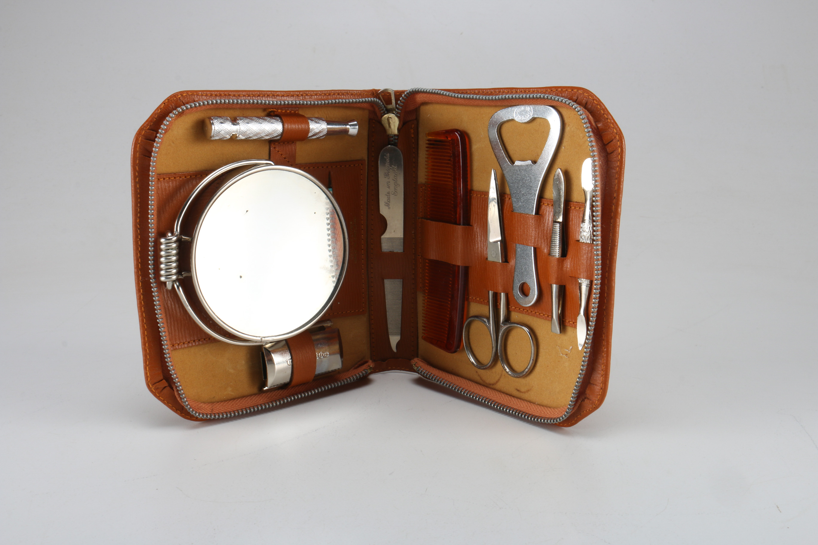 Vintage Men's Grooming Travel Kit
