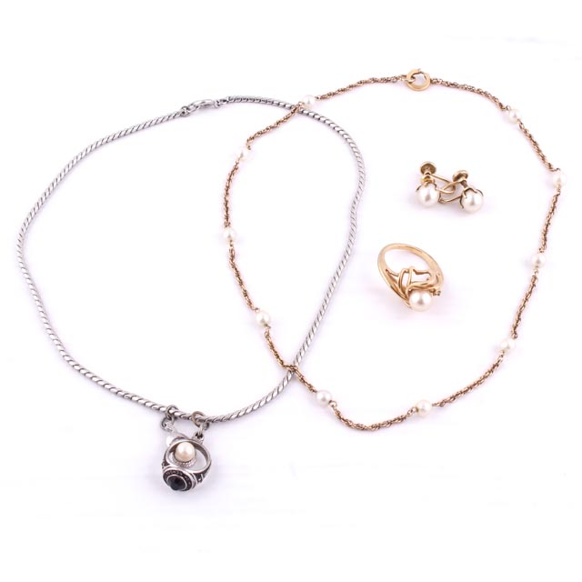 Collection of Vintage Costume Jewelry