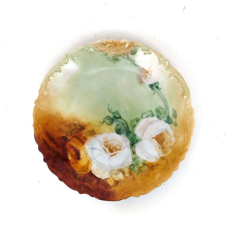 Collection of Four Vintage Porcelian Plates