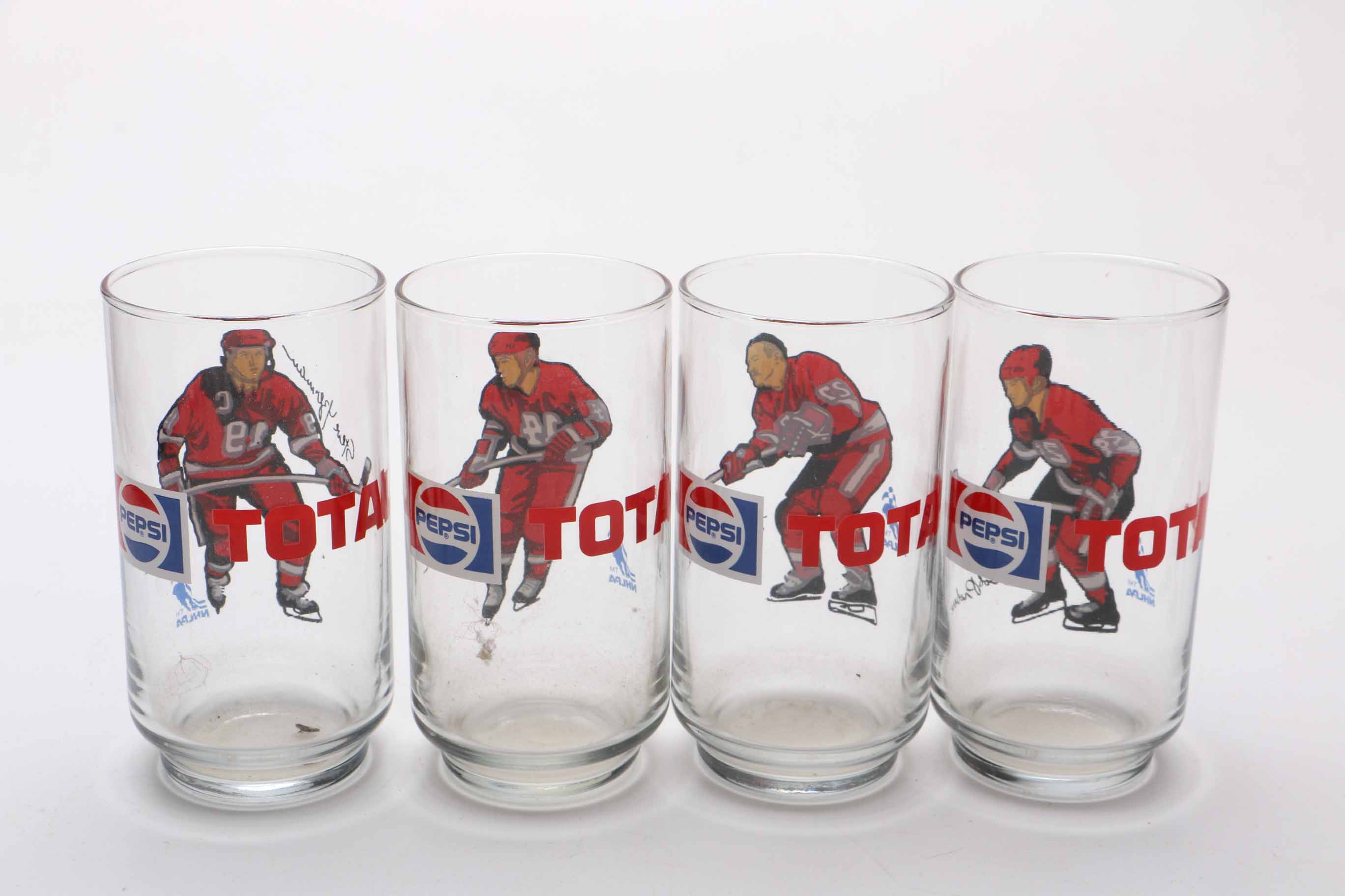 Assortment of Sports Drinking Glasses