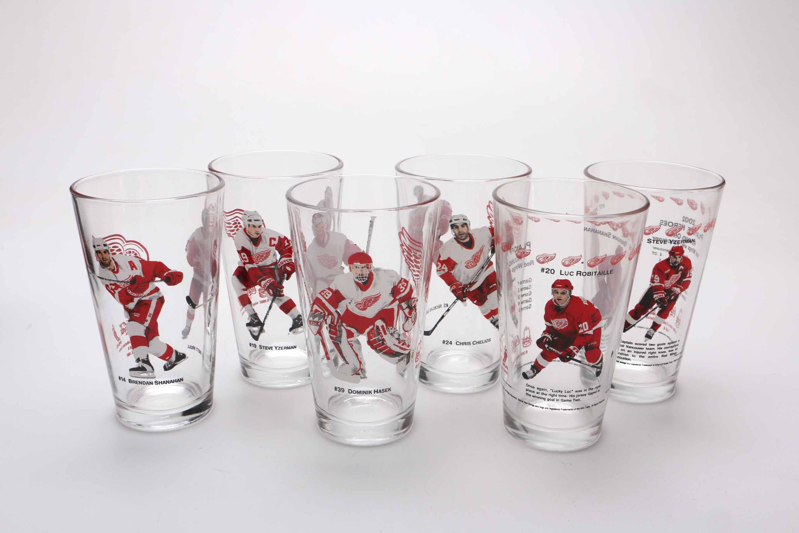 Assortment of Sports Drinking Glasses
