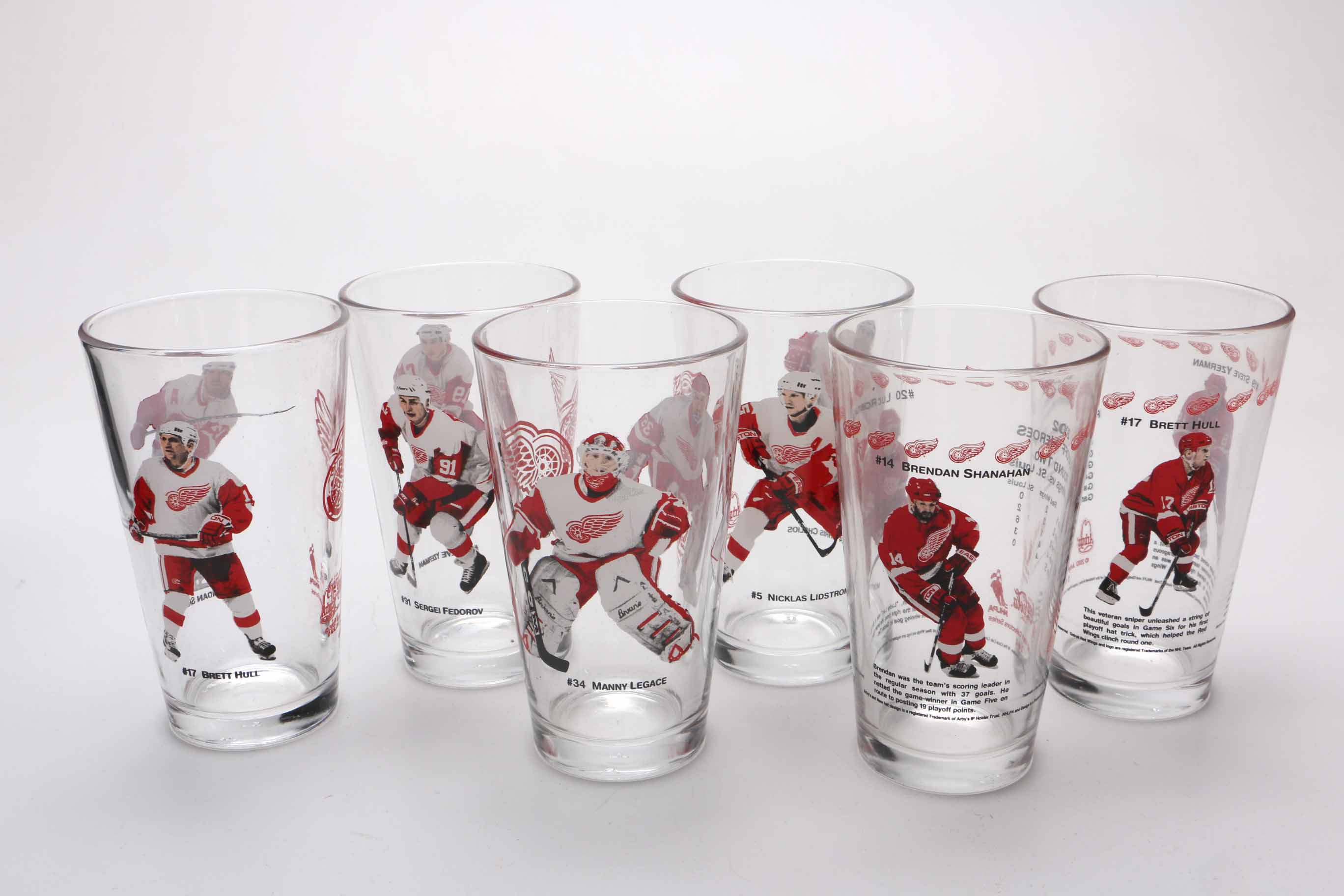 Assortment of Sports Drinking Glasses