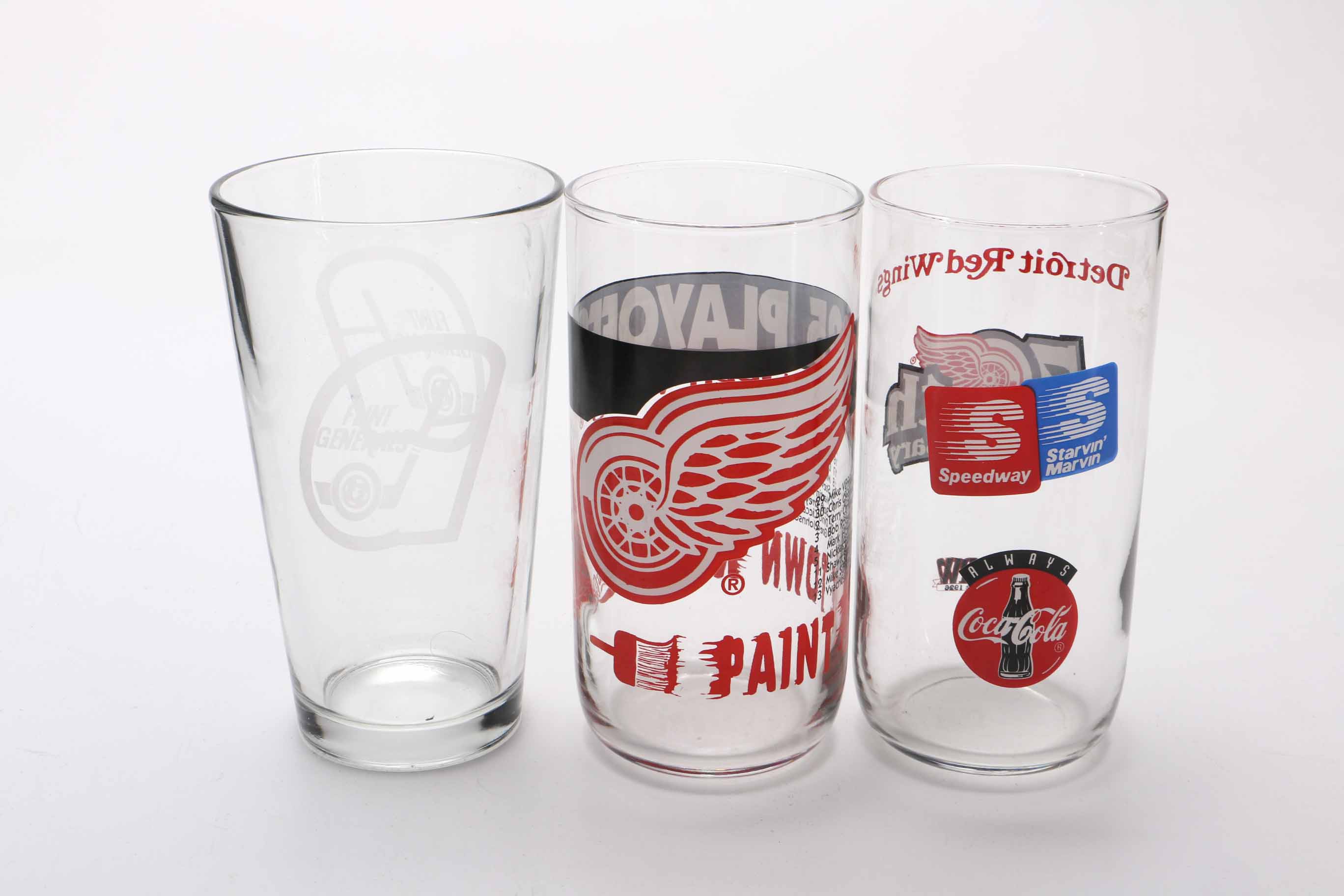 Assortment of Sports Drinking Glasses