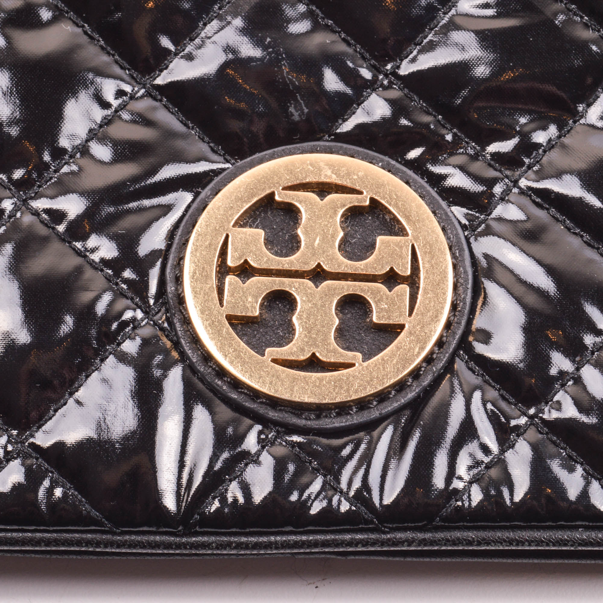 Tory Burch Reva Quilted Clutch Handbag