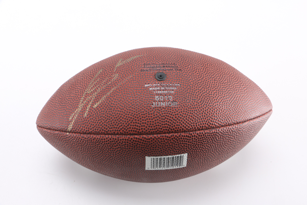 Signed Football and Trading Cards