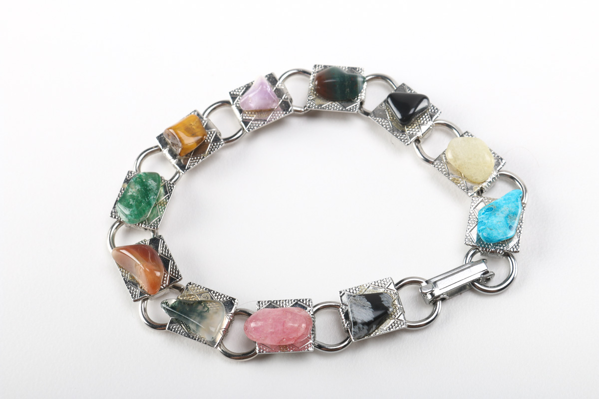 Assortment of 5 Colorful Bracelets