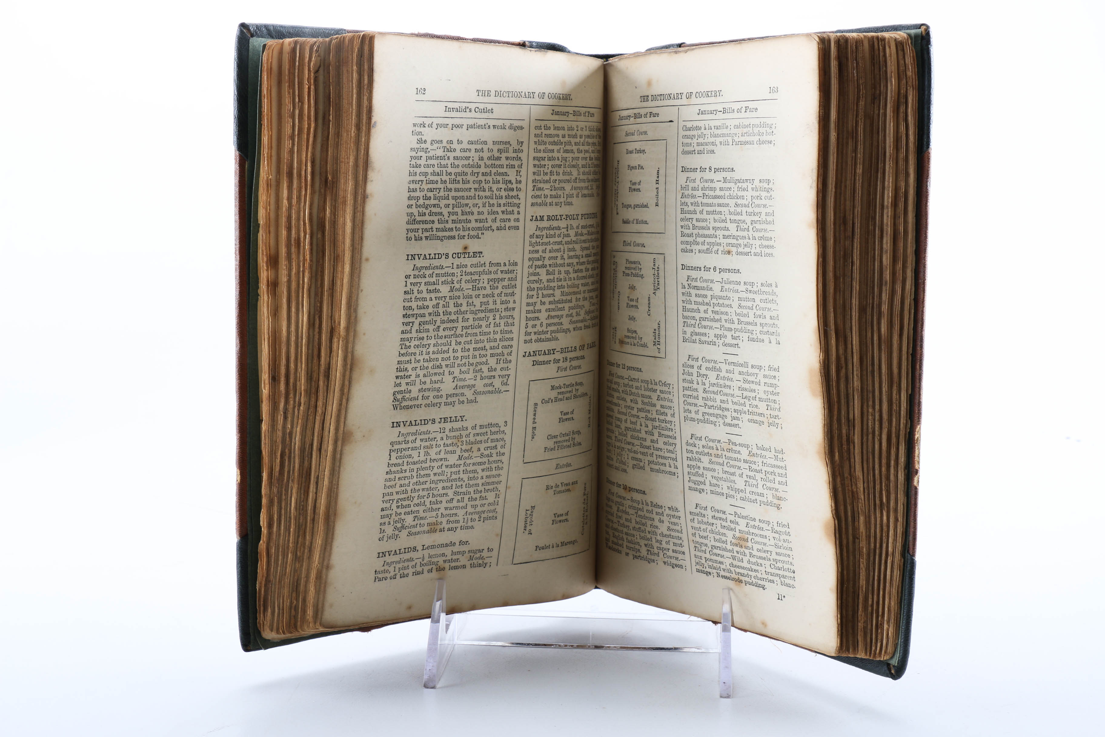 Antique Edition of "Mrs Beeton's Dictionary of Every-Day Cookery"