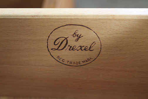 Mid Century Modern Dresser and Mirror by Drexel