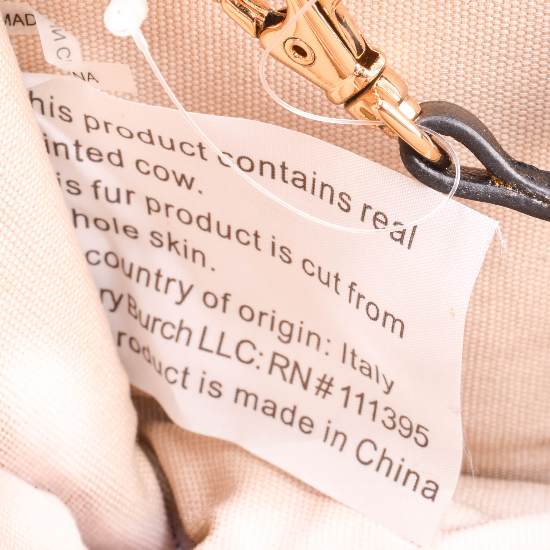 Tory Burch Python-Embossed Leather and Resin Bag