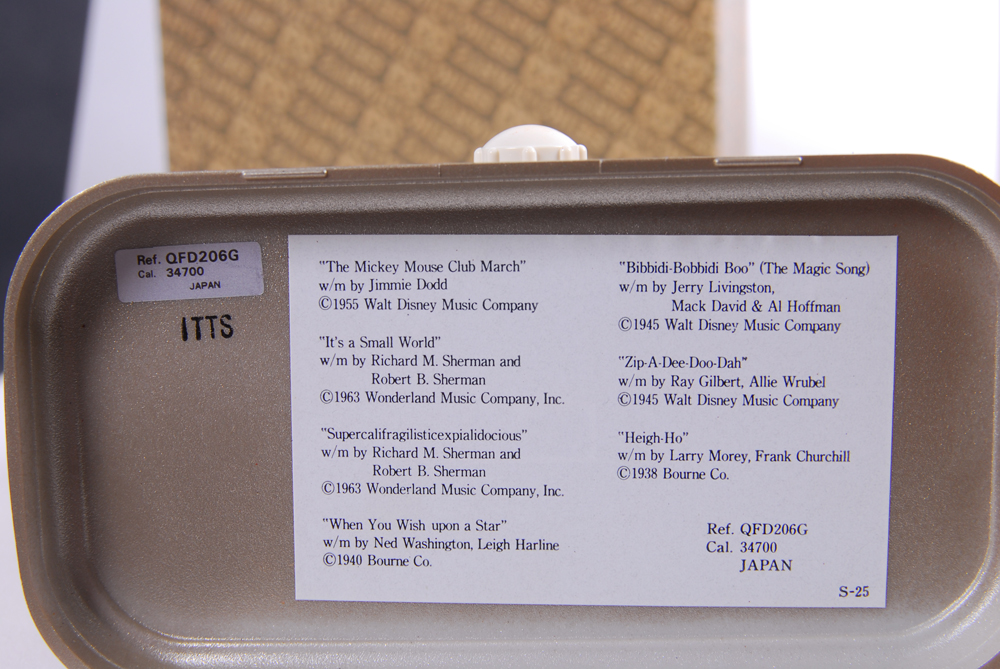 Seiko Quartz Clocks Featuring Mickey Mouse