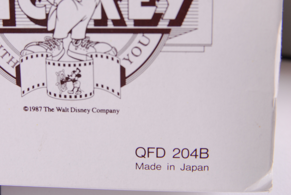 Seiko Quartz Clocks Featuring Mickey Mouse