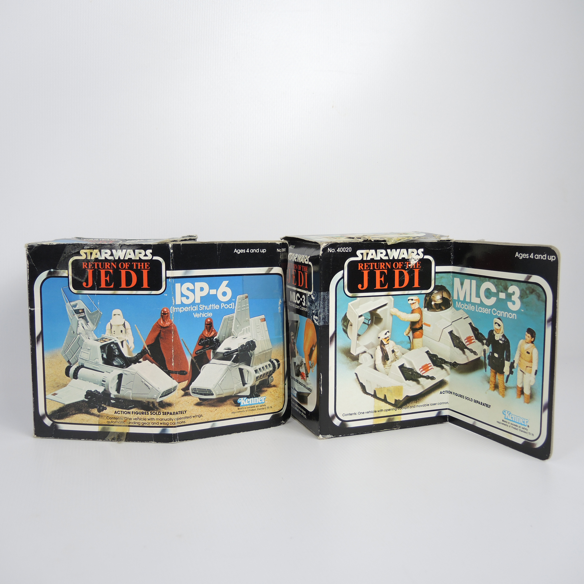 1980s Star Wars "Return of the Jedi" Vehicle and Toy Weapon in Box